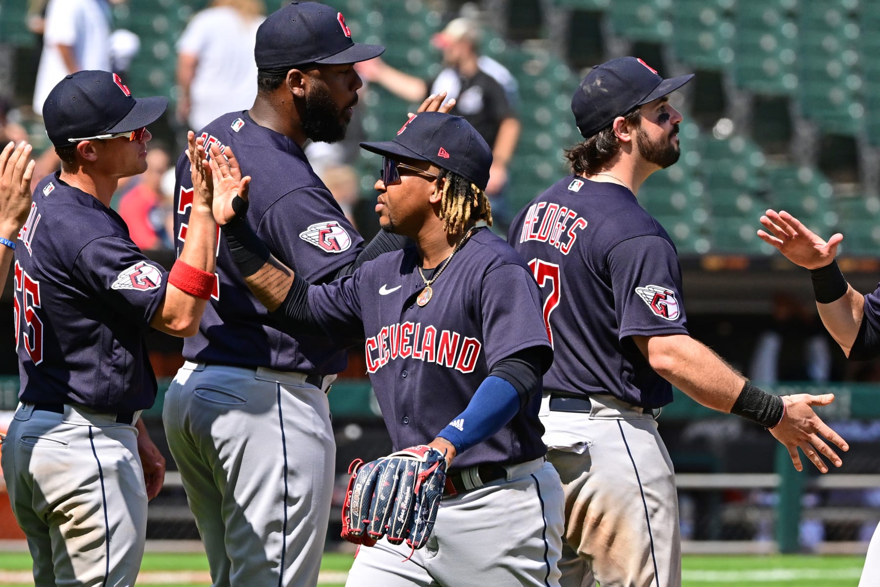 Guardians reliever James Karinchak shuts down Yankees, celebrates big