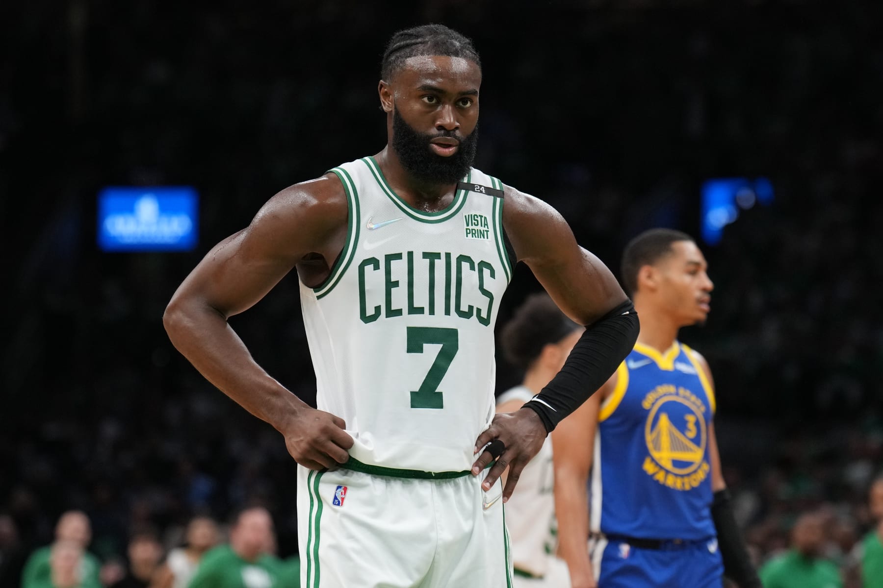 Celtics offered Jaylen Brown, Derrick White and a draft pick for