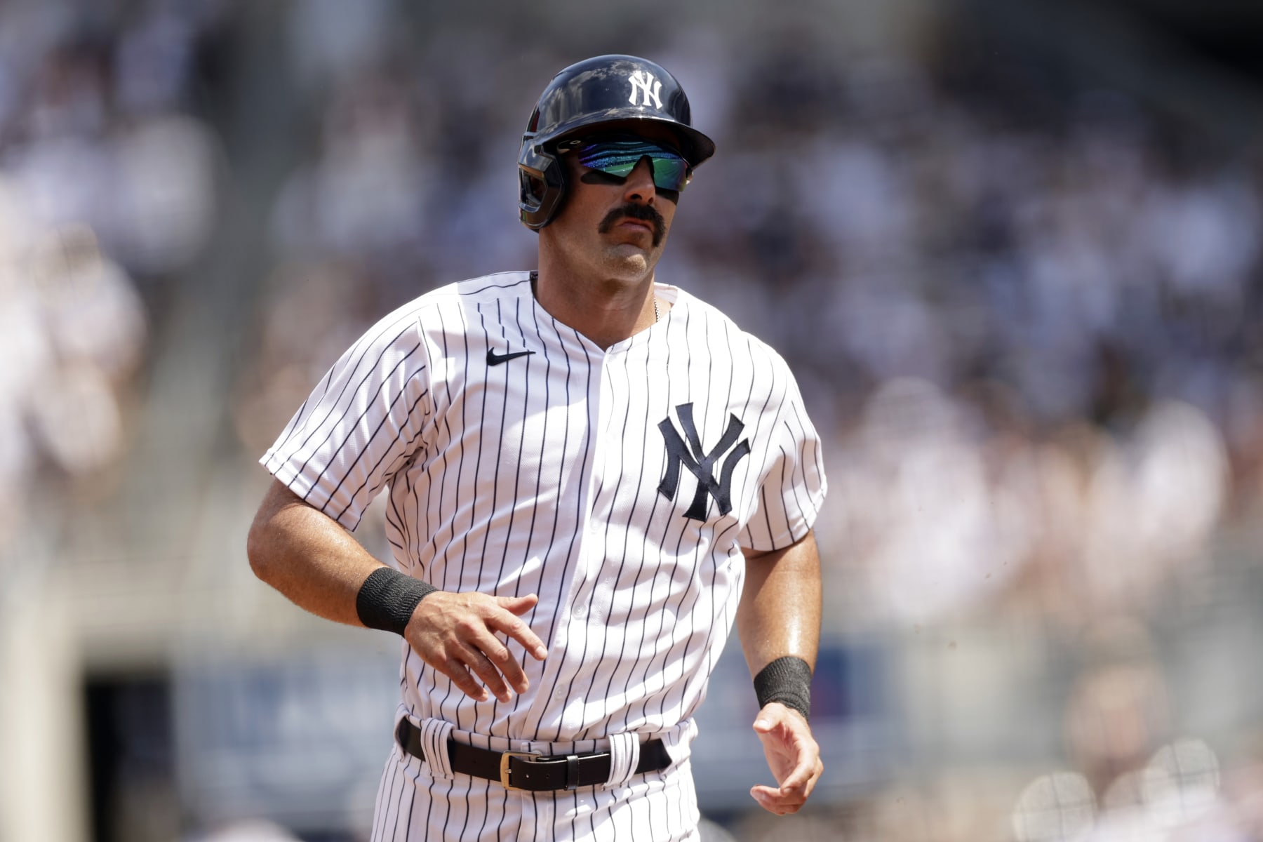 Yankees' Matt Carpenter hits first MLB home run in 13 months