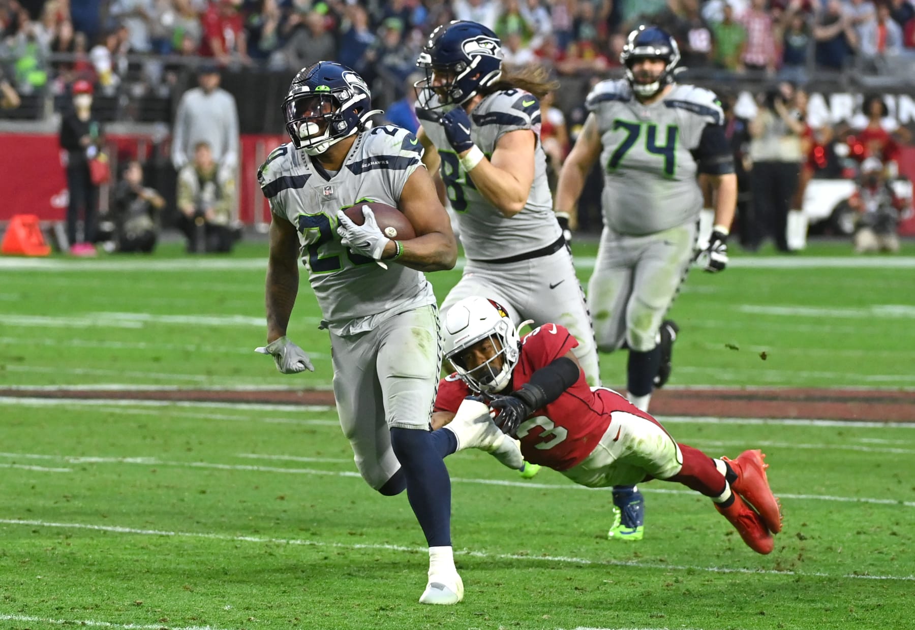 Rashaad Penny is Seahawks' No. 1 RB, but keeping the title won't be easy -  The Athletic