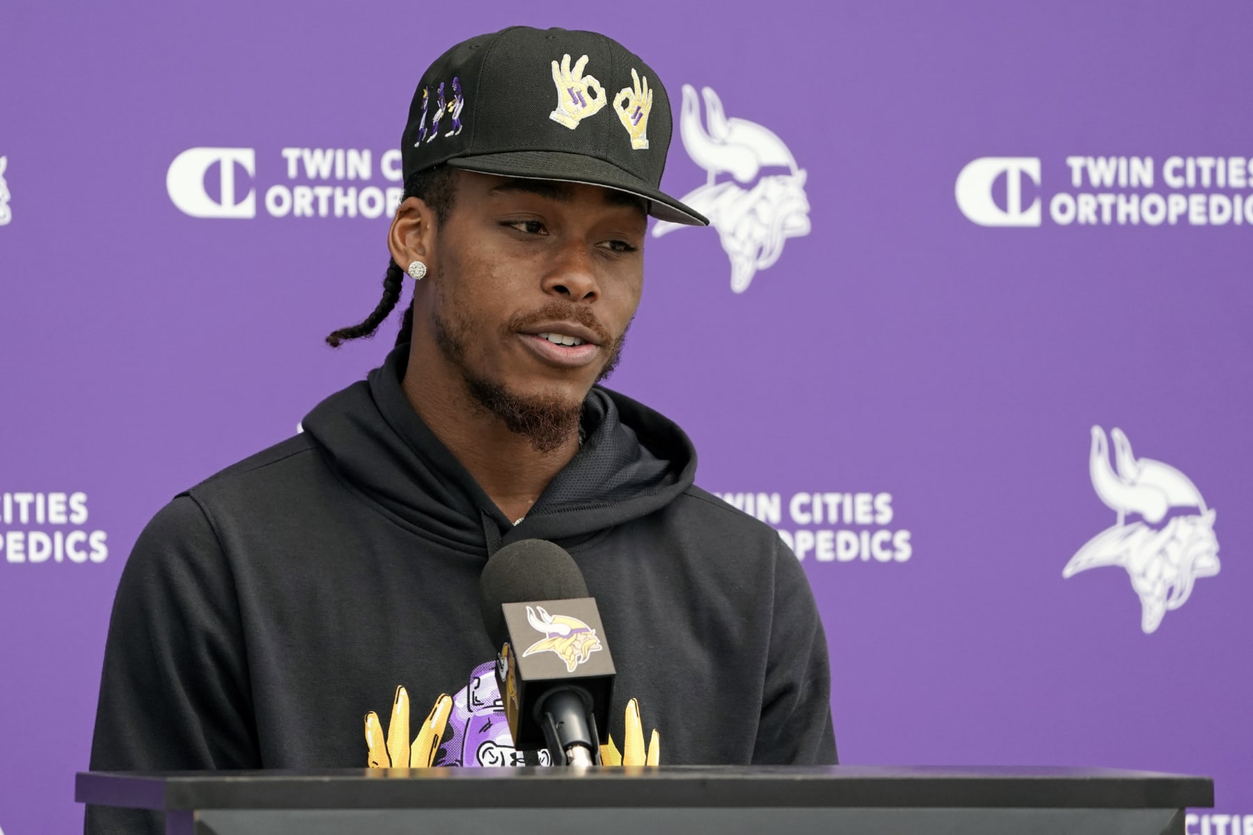 Justin Jefferson, face of the Vikings: Star receiver talks Hall of Fame  goal, future contract, 'crazy 2 years' 