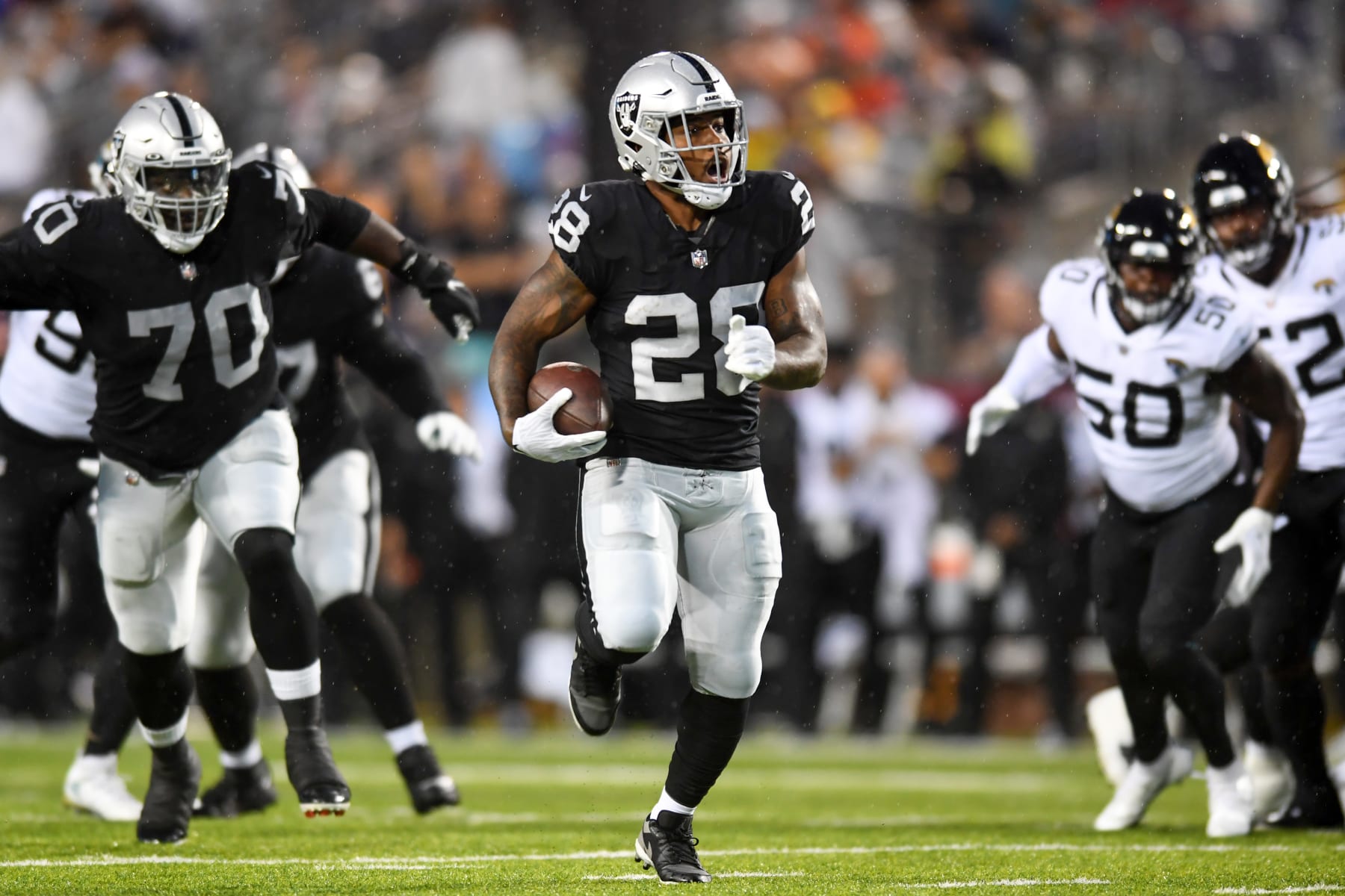 Zamir White preseason news: Raiders rookie RB scores in Week 2 of 2022 NFL  preseason - DraftKings Network