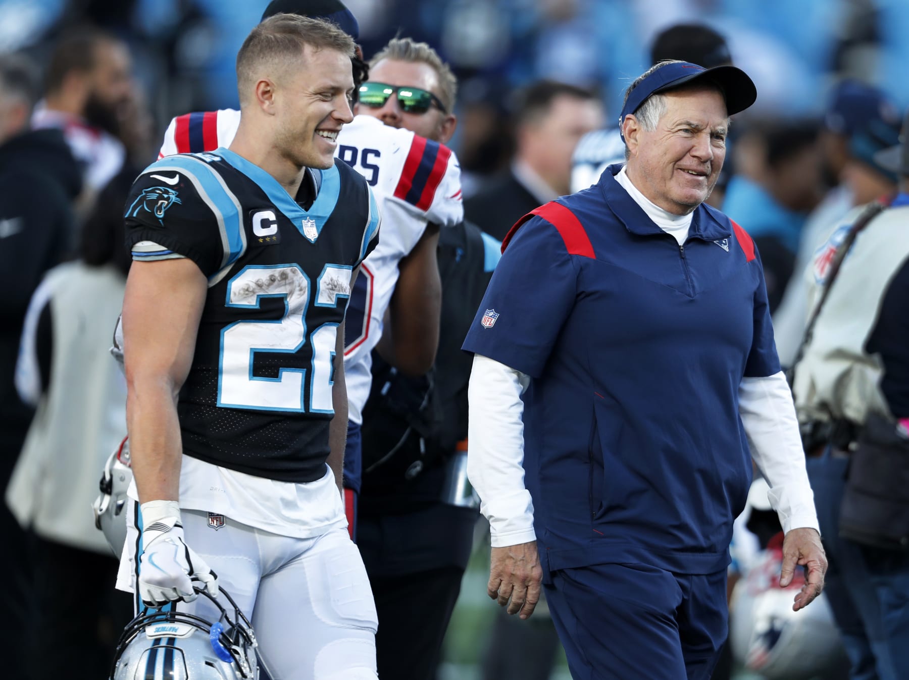 Video: Patriots-Panthers brawl fueled by cheap shot