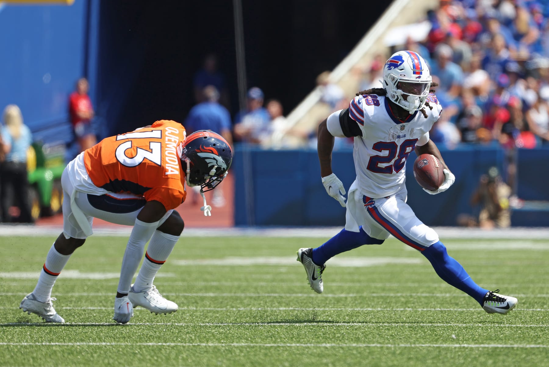 Bills' Khalil Shakir taking 'play-by-play' mentality in preseason