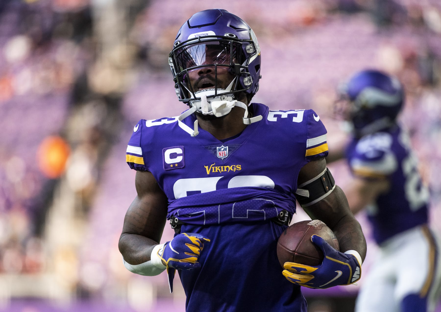 DALVIN COOK 2022 GOLD STANDARD "WHITE GOLD" VIKINGS