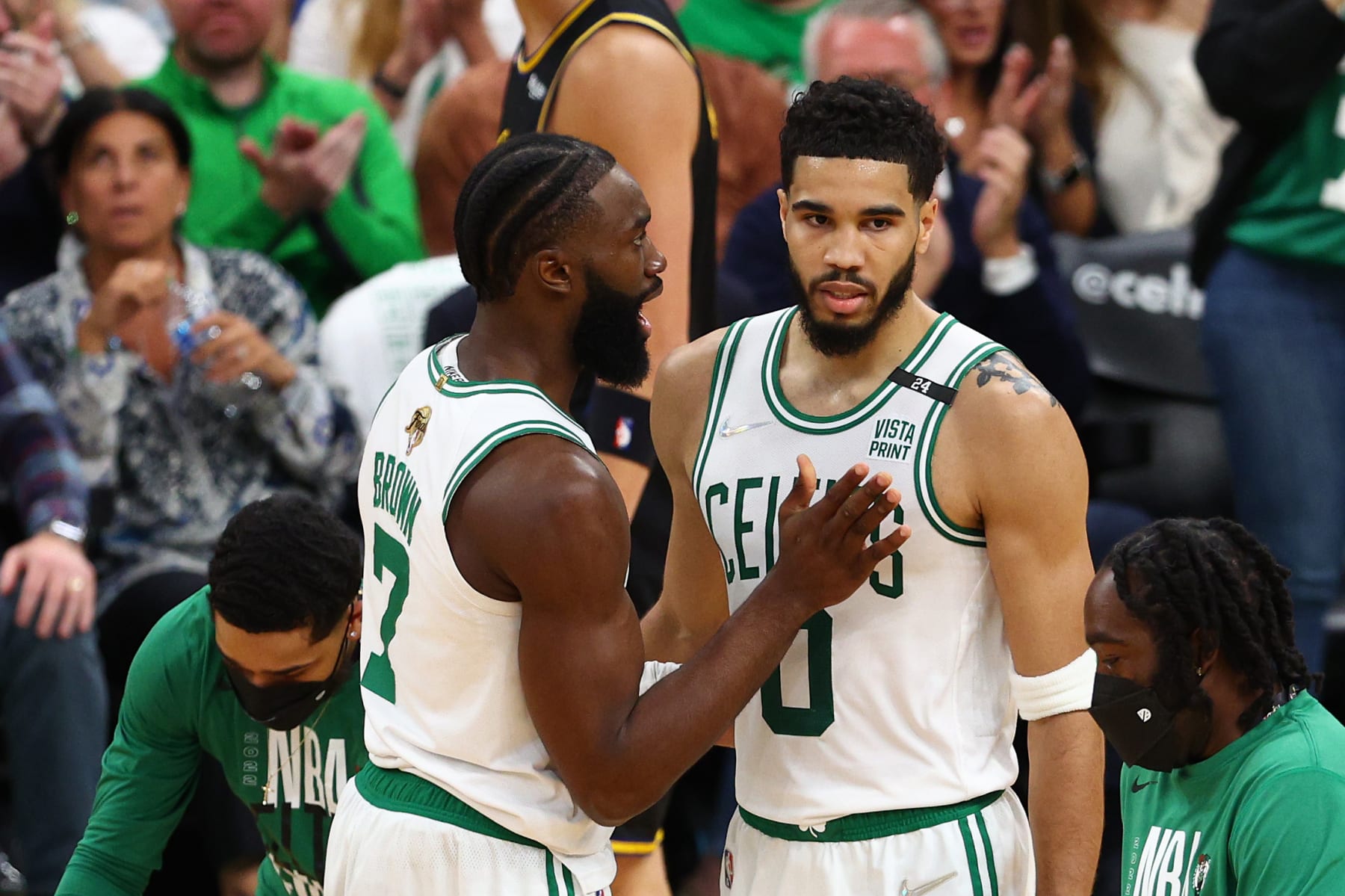 Jaylen Brown Boston Celtics Game-Used #7 Kelly Green Jersey vs. Milwaukee  Bucks on May 7 2022