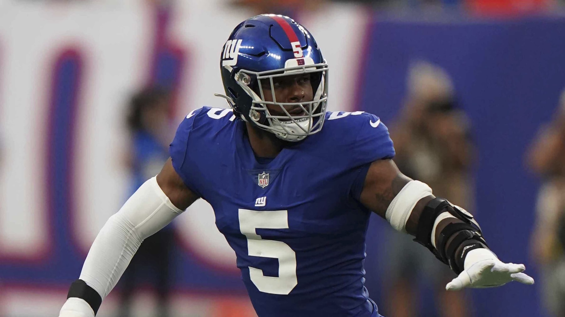 Equipment Geek on X: Best Possible Uniform Combo: New York Giants