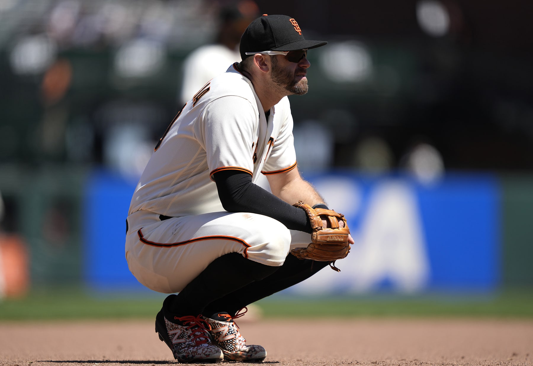 SAN FRANCISCO, CALIFORNIA - AUGUST 18: Evan Longoria #10 of the San Francisco Giants looks on from his position against the Arizona Diamondbacks in the top of the seventh inning at Oracle Park on August 18, 2022 in San Francisco, California. (Photo by Thearon W. Henderson/Getty Images) SAN FRANCISCO, CALIFORNIA - AUGUST 18: Evan Longoria #10 of the San Francisco Giants looks on from his position against the Arizona Diamondbacks in the top of the seventh inning at Oracle Park on August 18, 2022 in San Francisco, California. (Photo by Thearon W. Henderson/Getty Images)