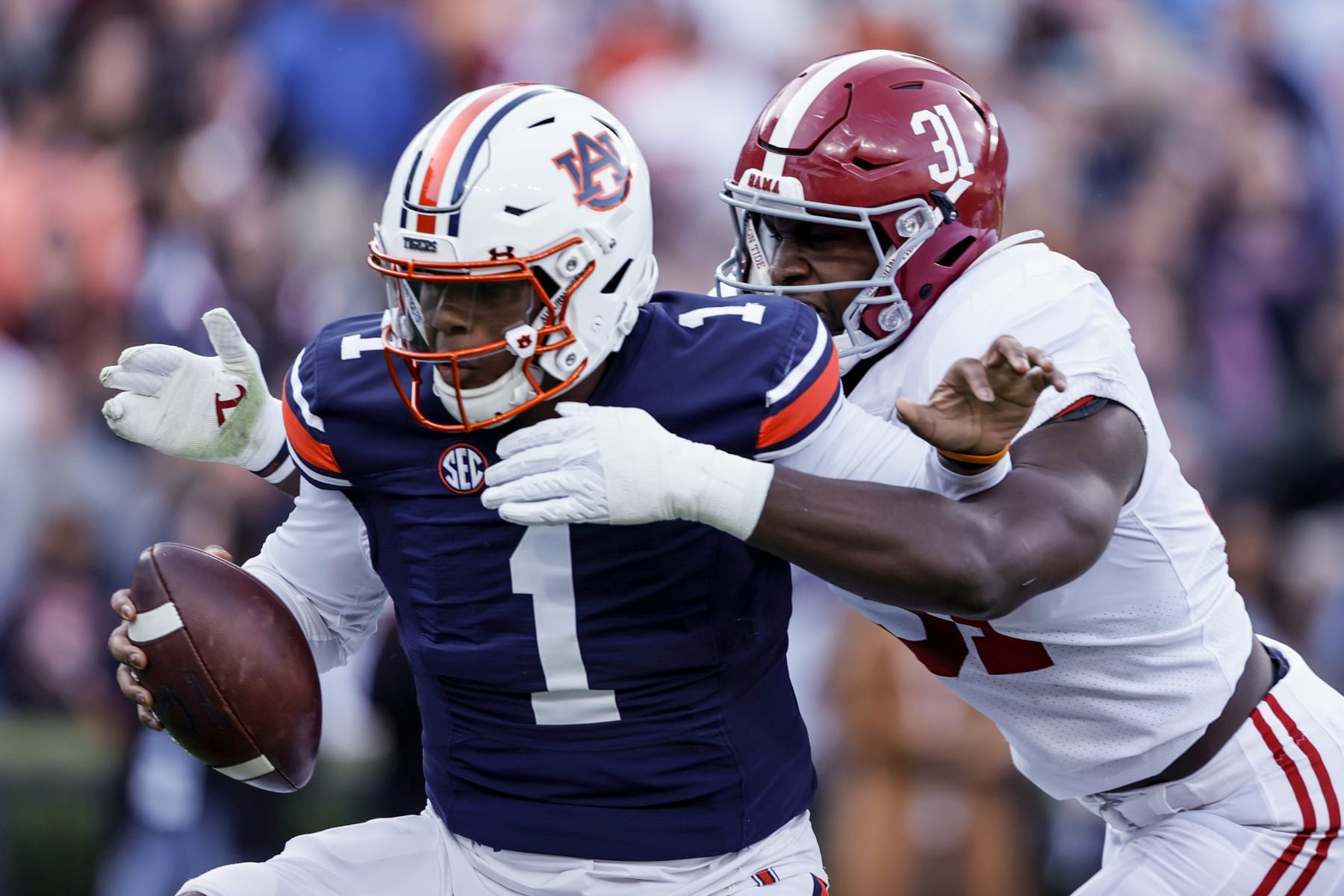 Texans rookie Will Anderson Jr. rips into backfield to sack Lamar