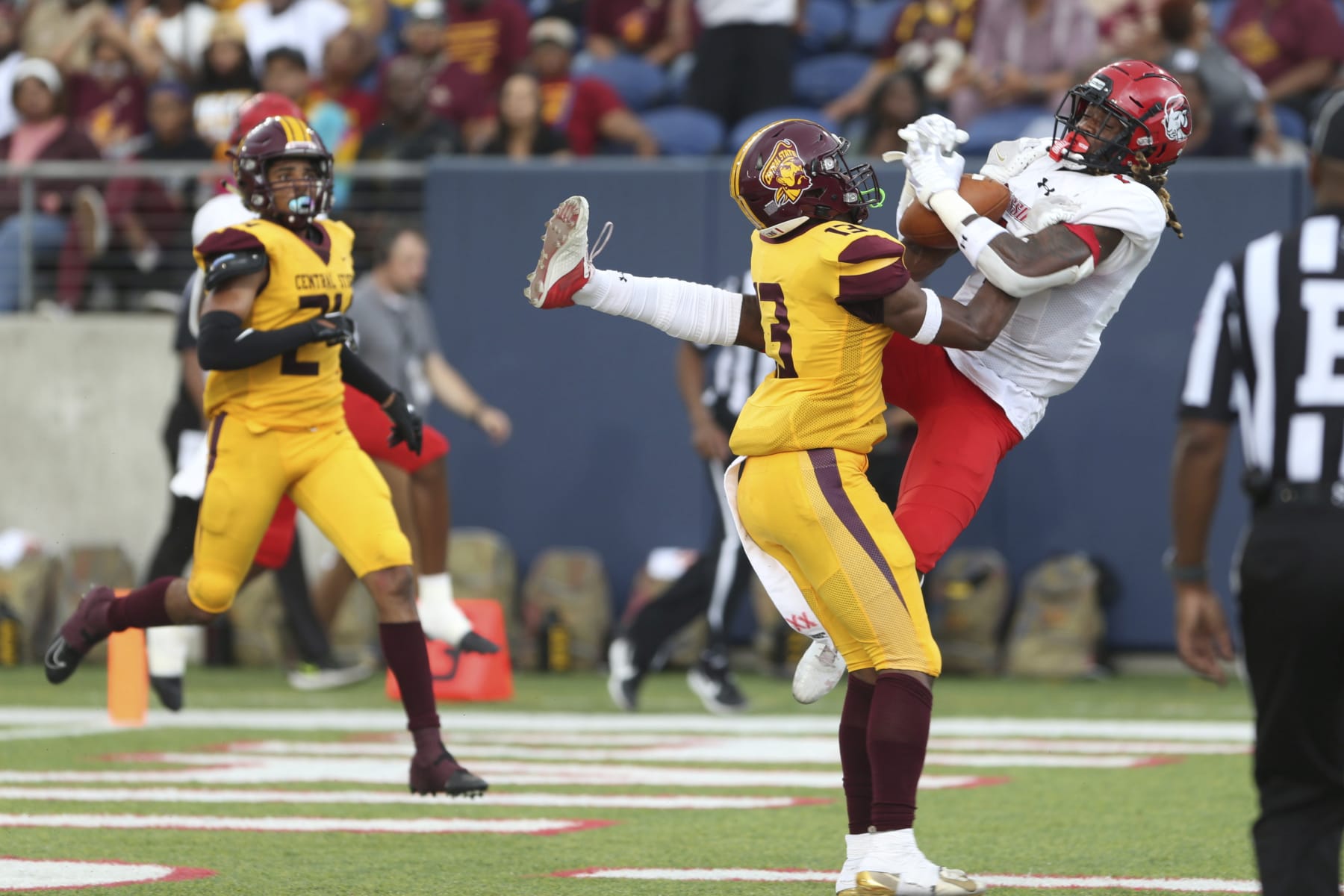 The 2022 Black College Football Hall of Fame on Sunday, April 4, 2022 in Canton, OH. (AP Photo/Maddie Schroeder) on Sunday, April 4, 2022 in Canton, OH. (AP Photo/Maddie Schroeder)