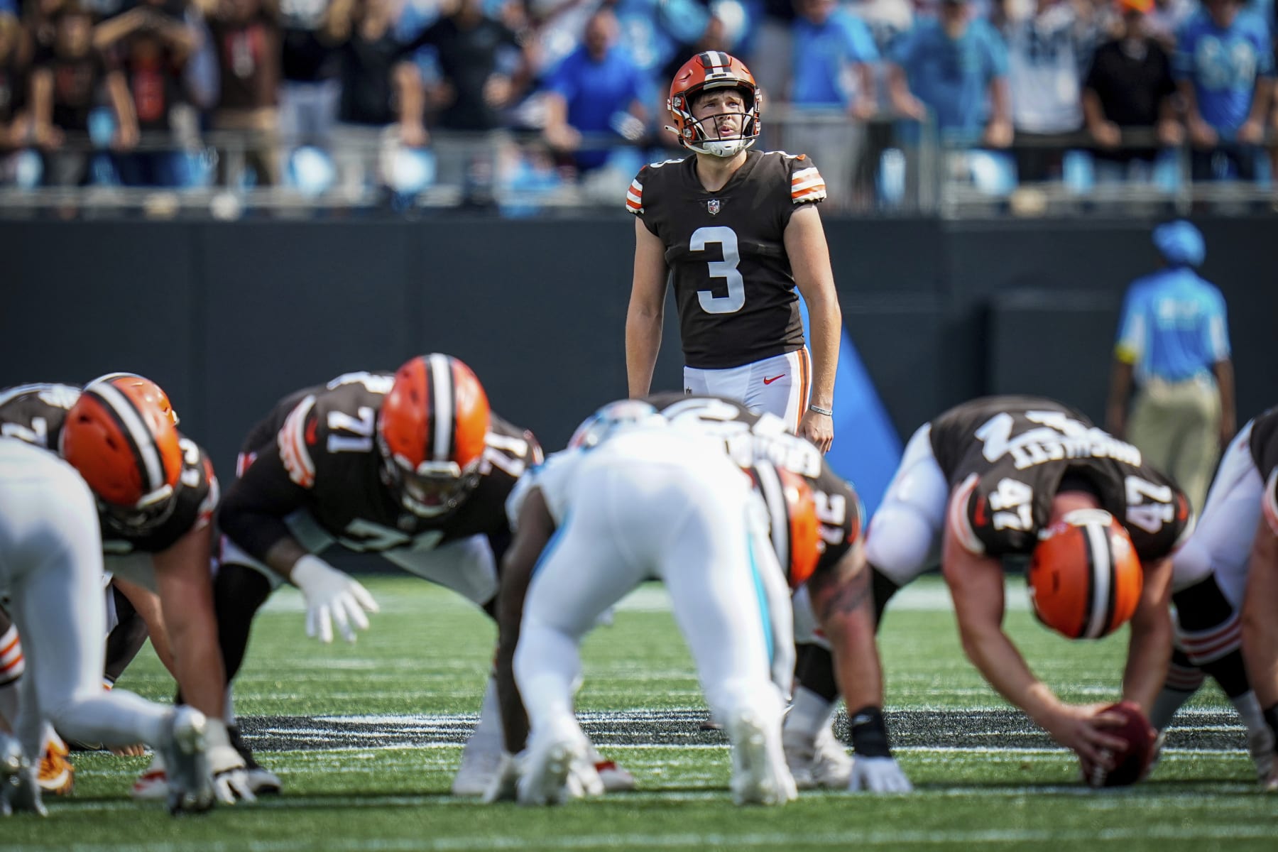 Browns win it late in Week 1, Carolina Panthers, Cleveland Browns, field  goal, Cleveland