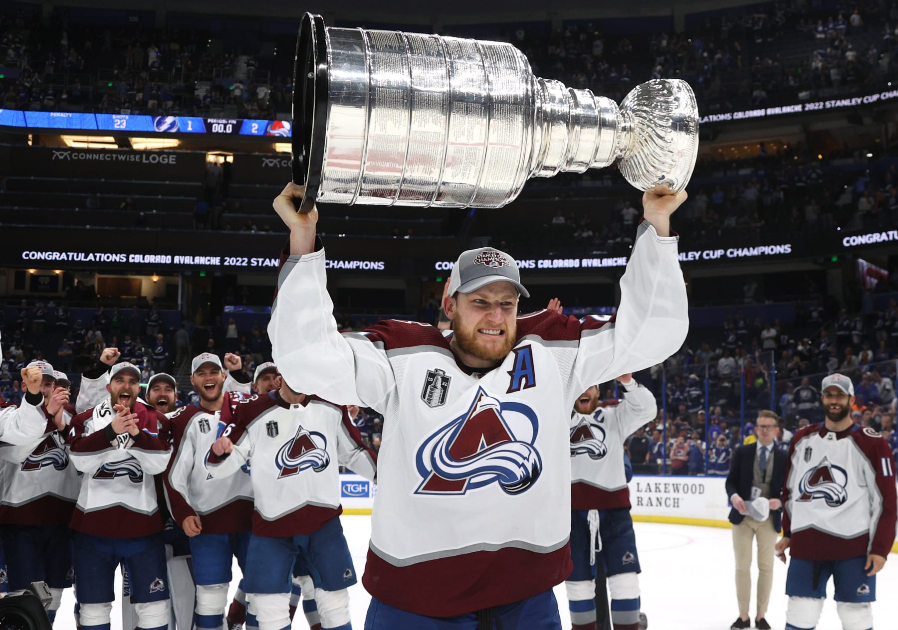 NHL Stanley Cup Champions Congratulations Colorado Avalanche