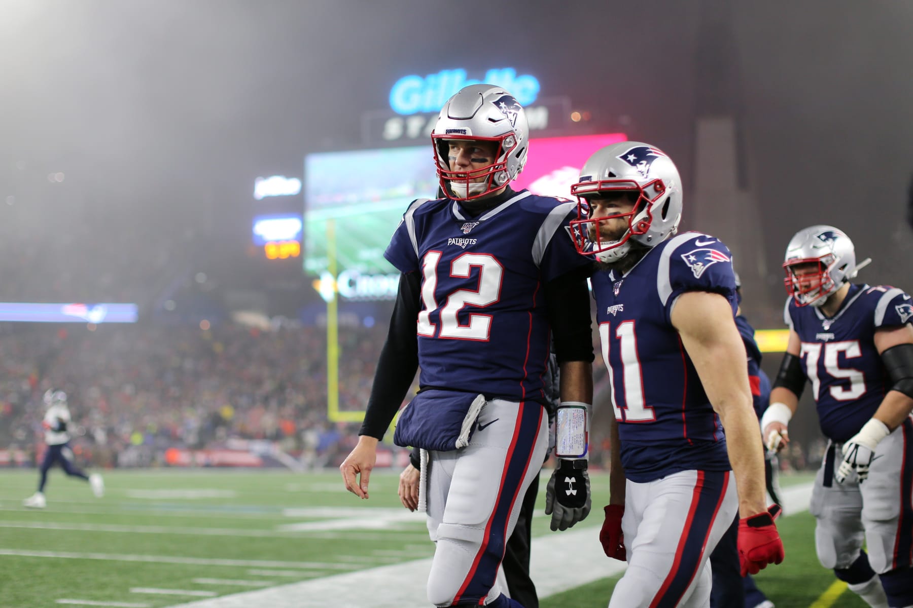 Julian Edelman bet $100,000 on a Patriots-Buccaneers Super Bowl