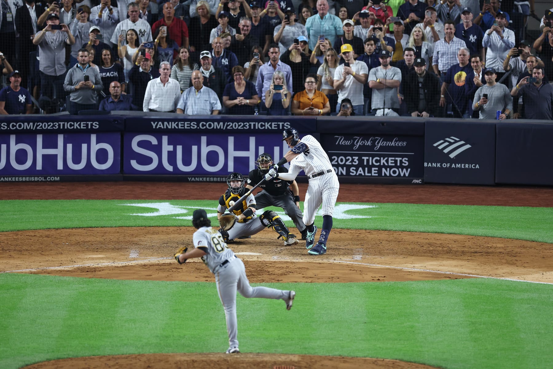 Fan who caught Aaron Judge's home run No 62 ball 'has already received  offers of $2MILLION