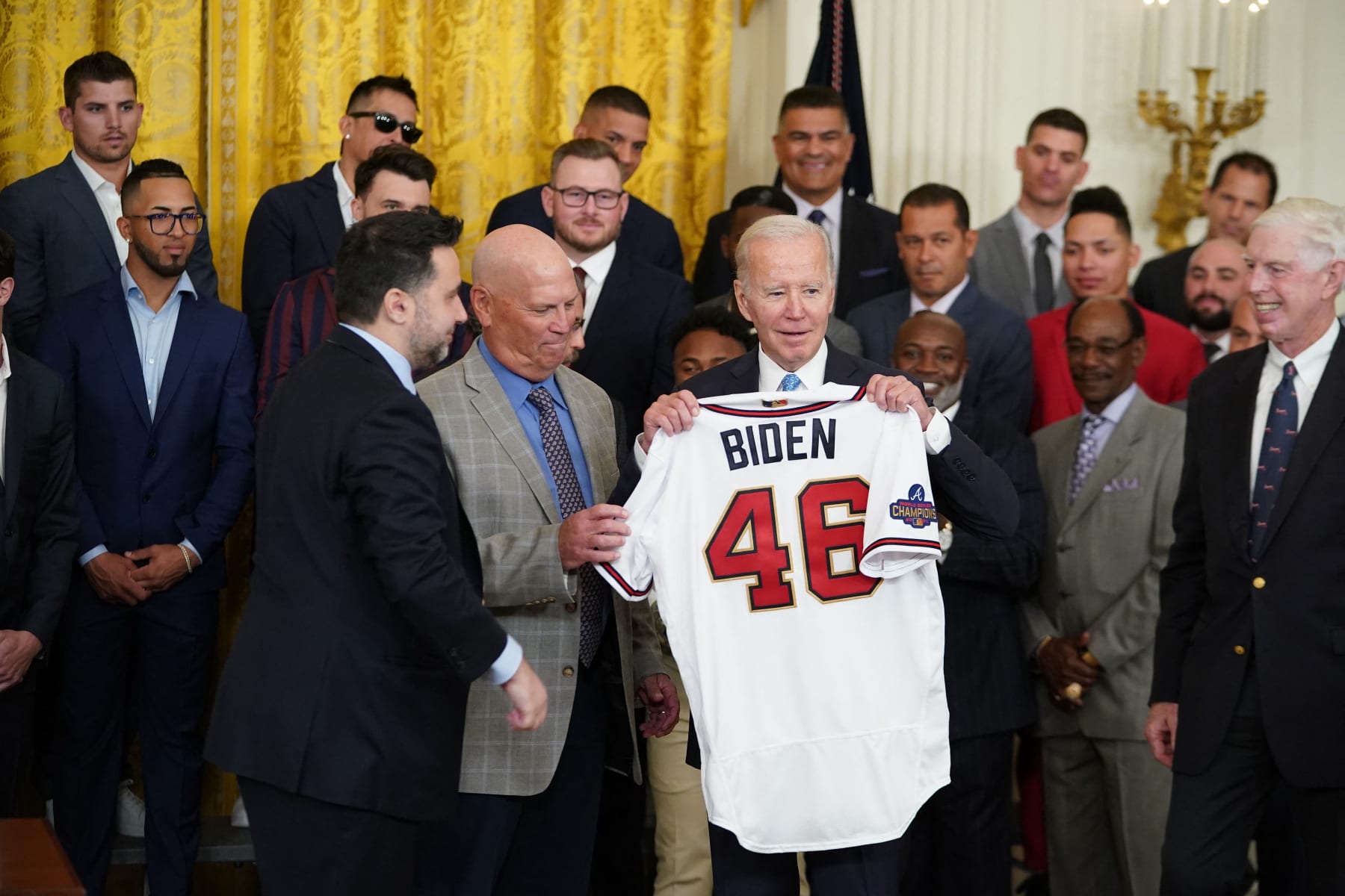 Dodgers praised by President Biden during White House visit
