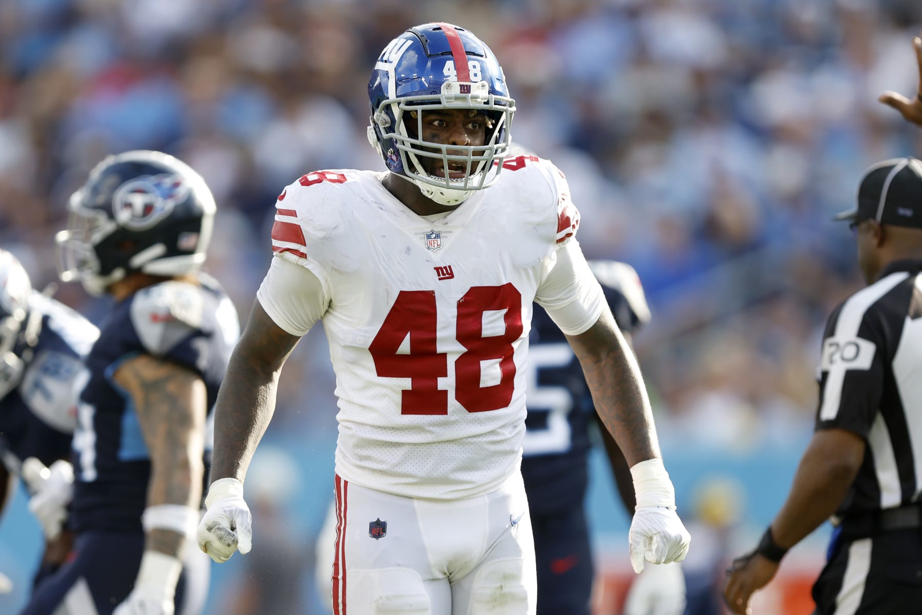 Giants now relying on Tae Crowder as top inside linebacker