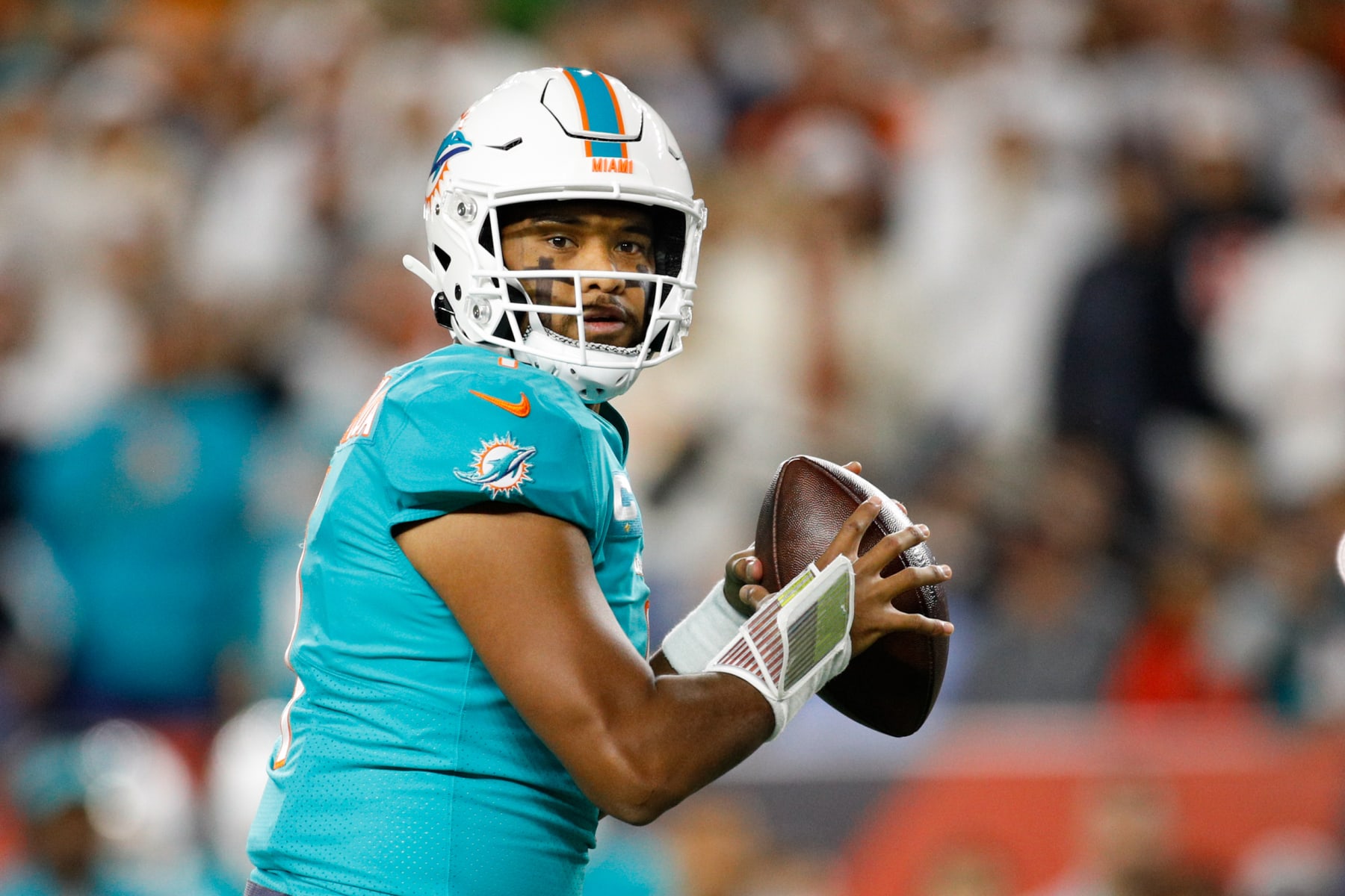 Tua Tagovailoa charges into Steelers' safety despite saying he would NOT be  a superhero in Miami win