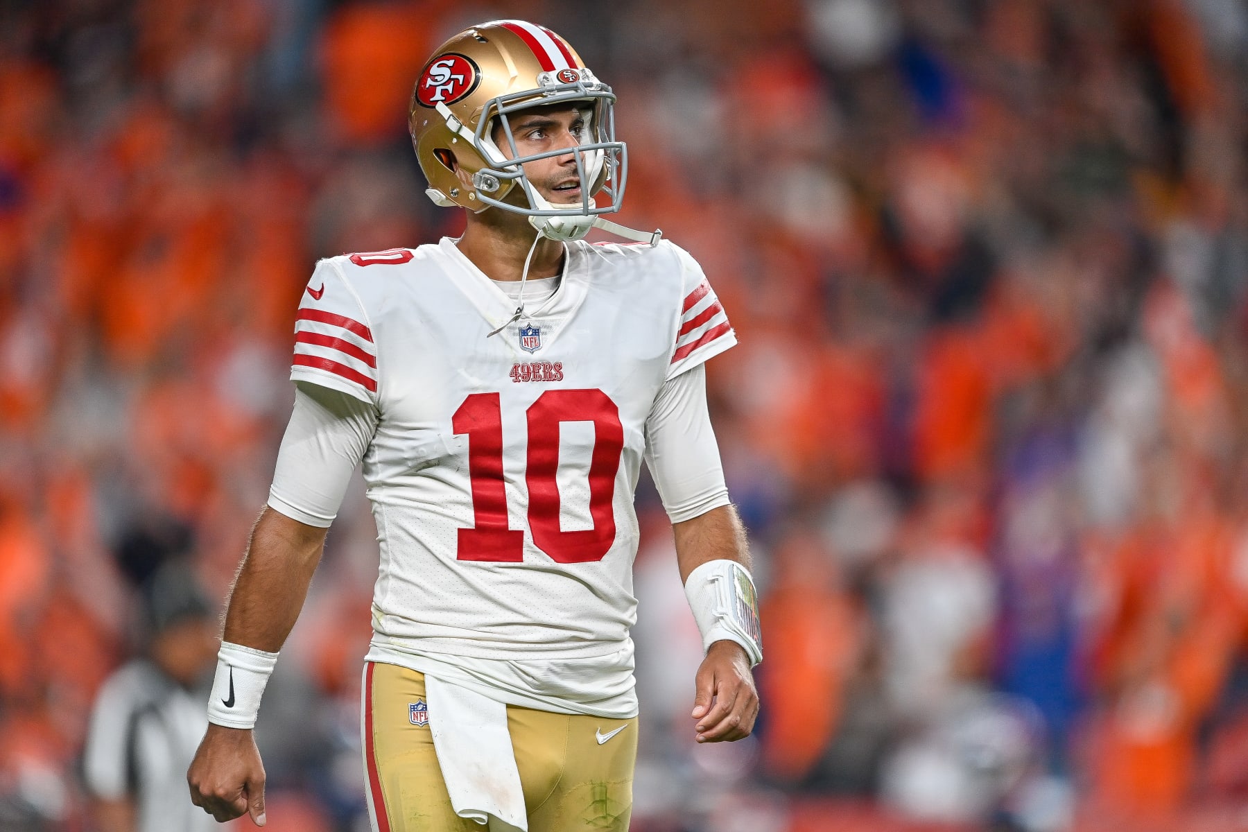 Jimmy Garoppolo 'cool' with Kyle Shanahan, downplays viral lip-reading clip  – NBC Sports Bay Area & California