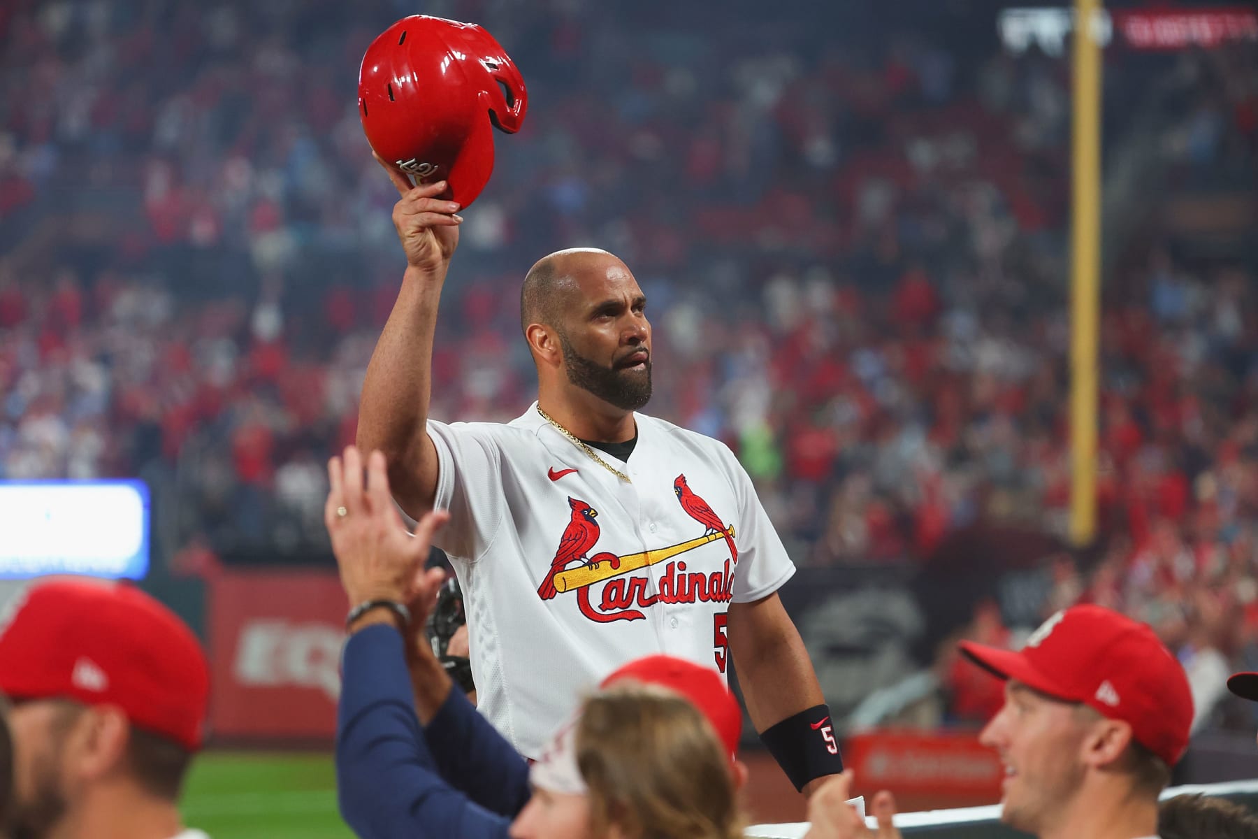 Former MLB player Rabe marvels at longevity of Cardinals trio
