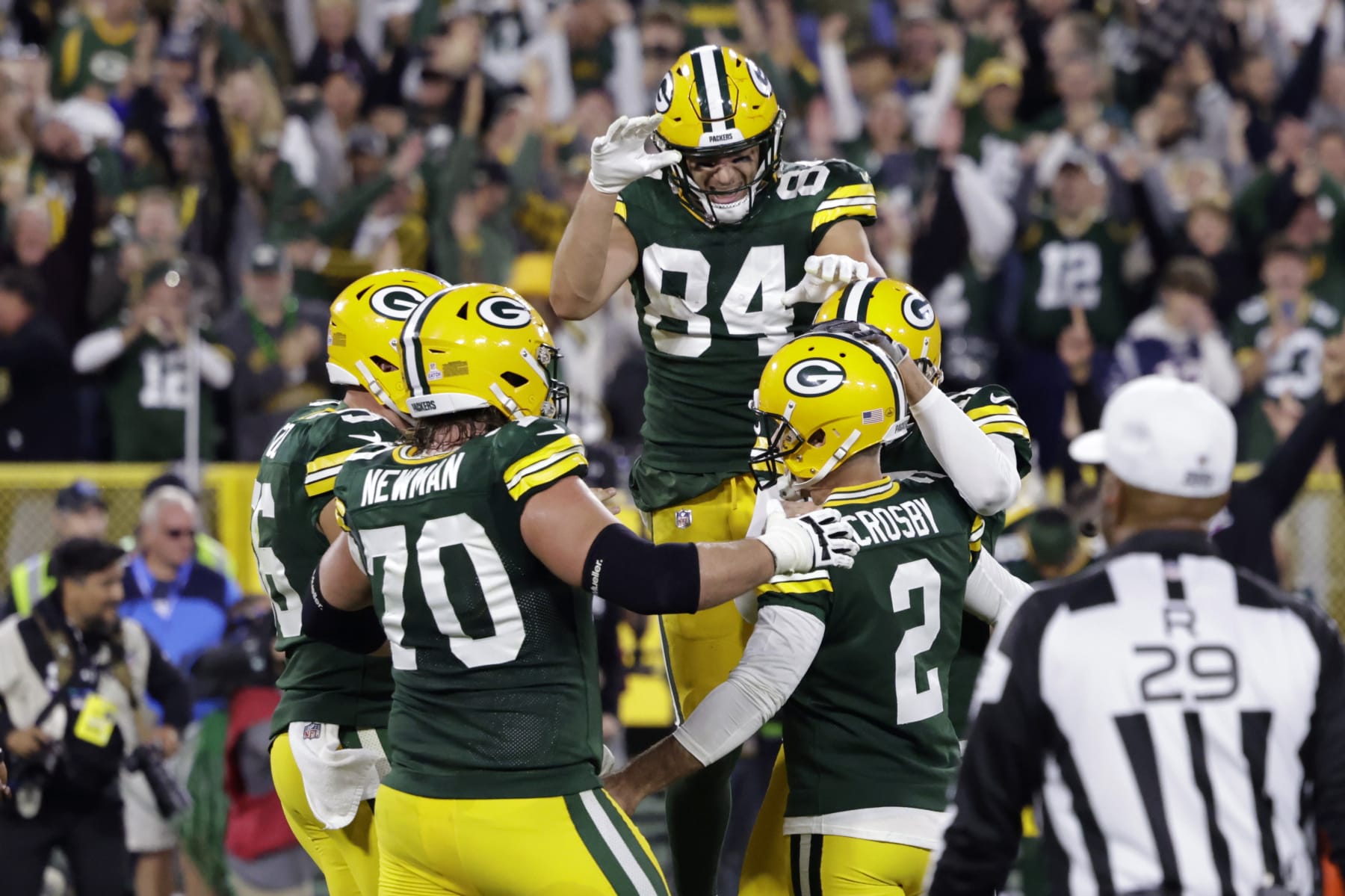 Packers beat Patriots, 27-24 on walk-off field goal in overtime