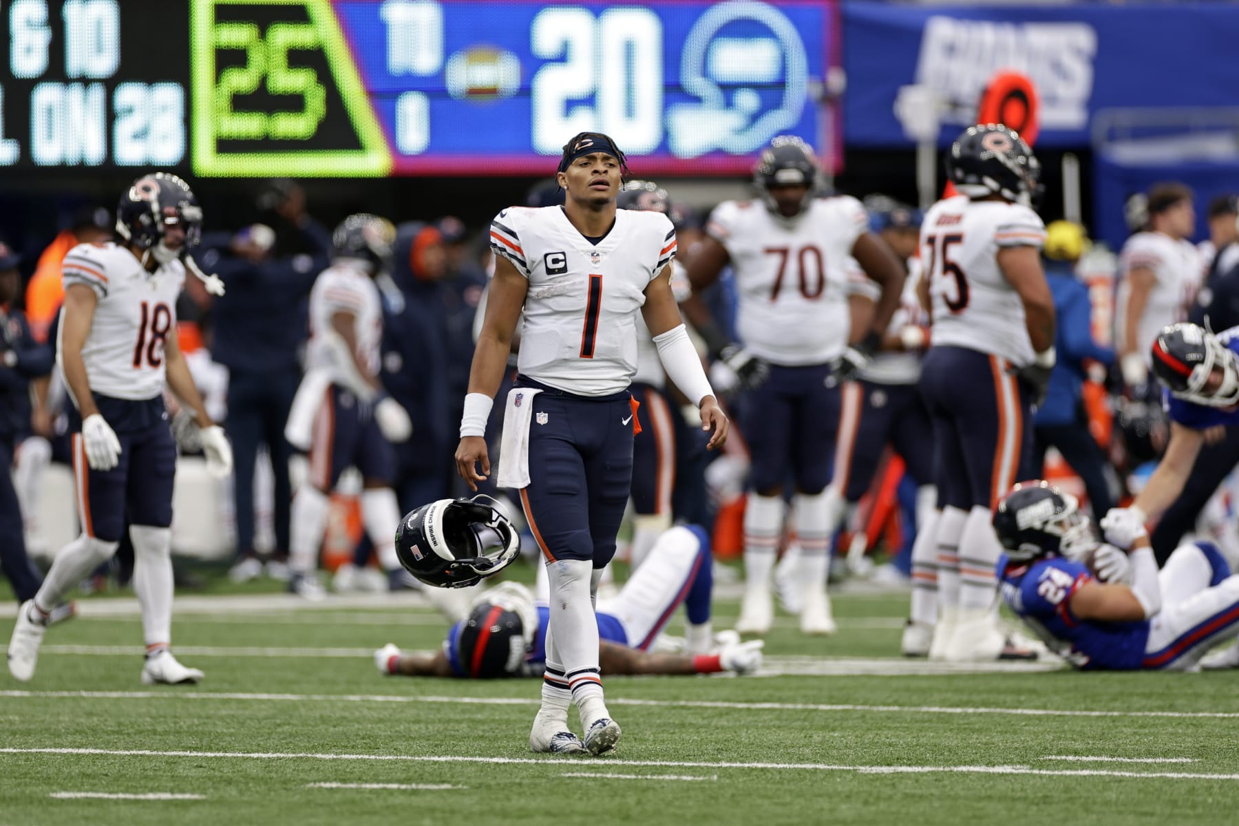 What went wrong in the Bears' 20-12 loss to the Giants? A lot.