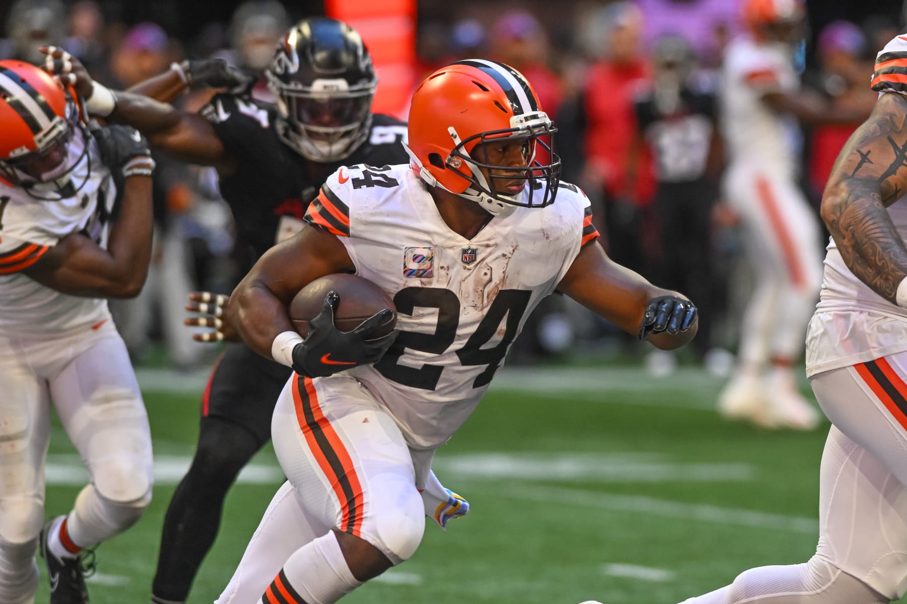 See our favorite photos from Cleveland Browns' 23-20 loss to Atlanta Falcons  