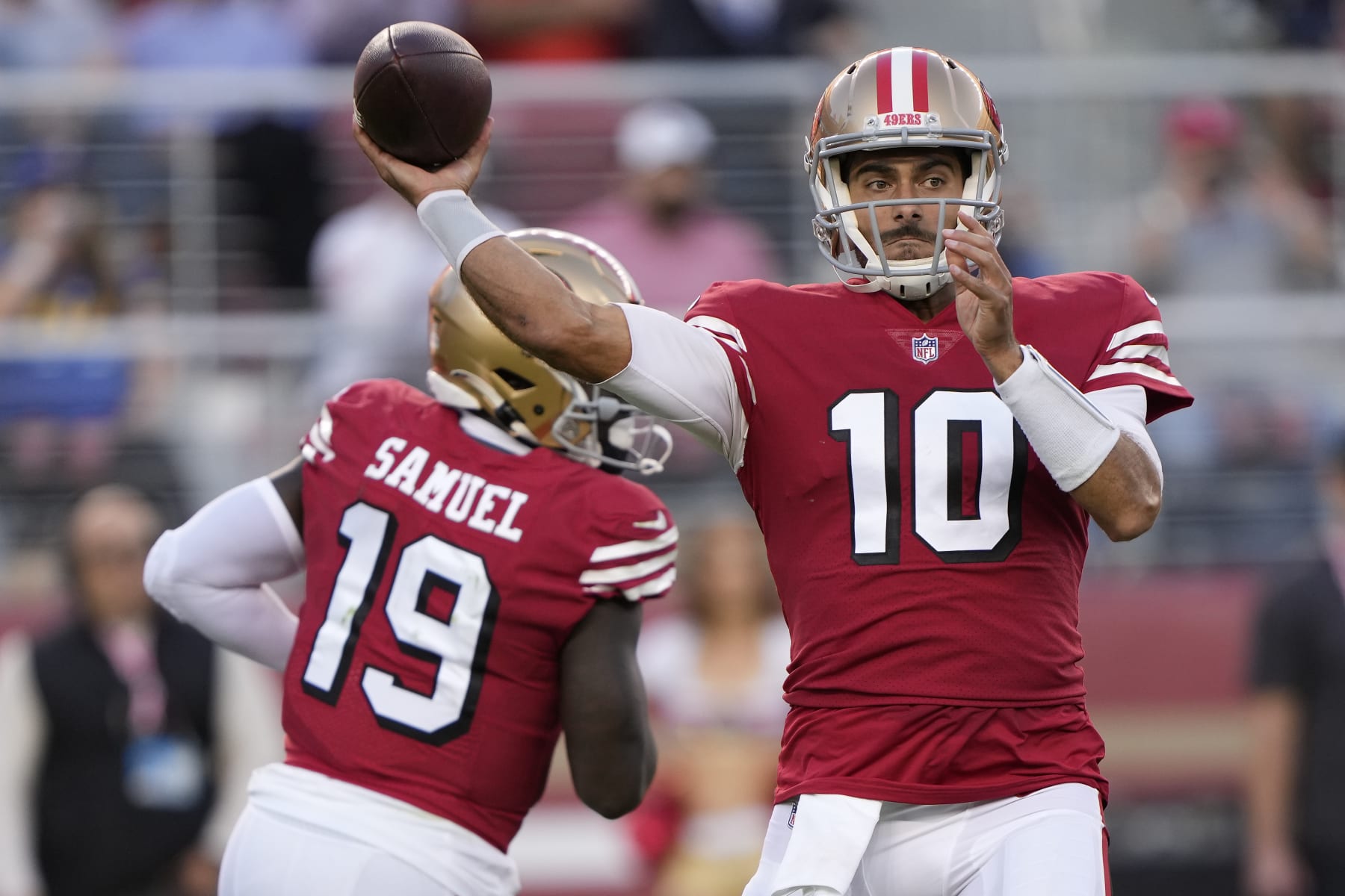 San Francisco 49ers Mailbag: Draft Tua Tagovailoa & Deebo Samuel Future #1  WR? + 49ers vs. Ravens 