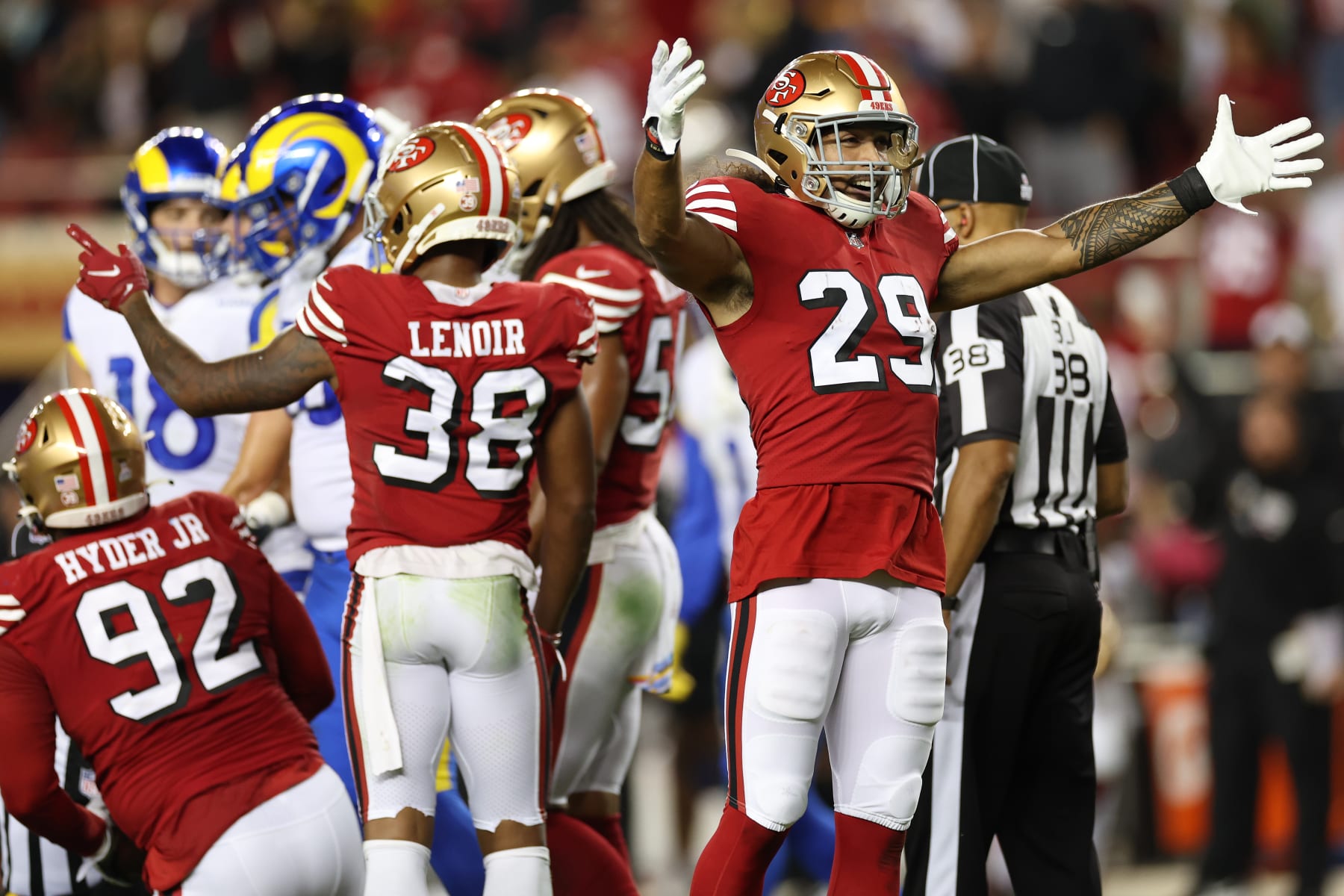 Dre Greenlaw Reacts to the 49ers Advancing to the Super Bowl - Sports  Illustrated San Francisco 49ers News, Analysis and More