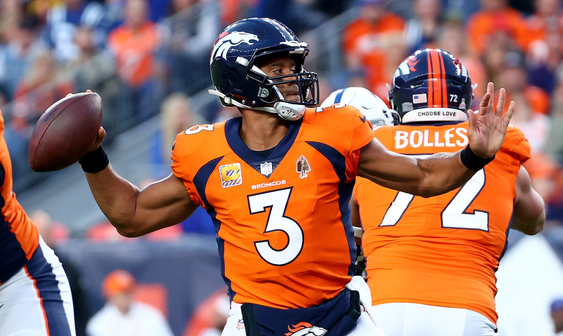 Denver Broncos: Russell Wilson is a big fan of throwback uniforms