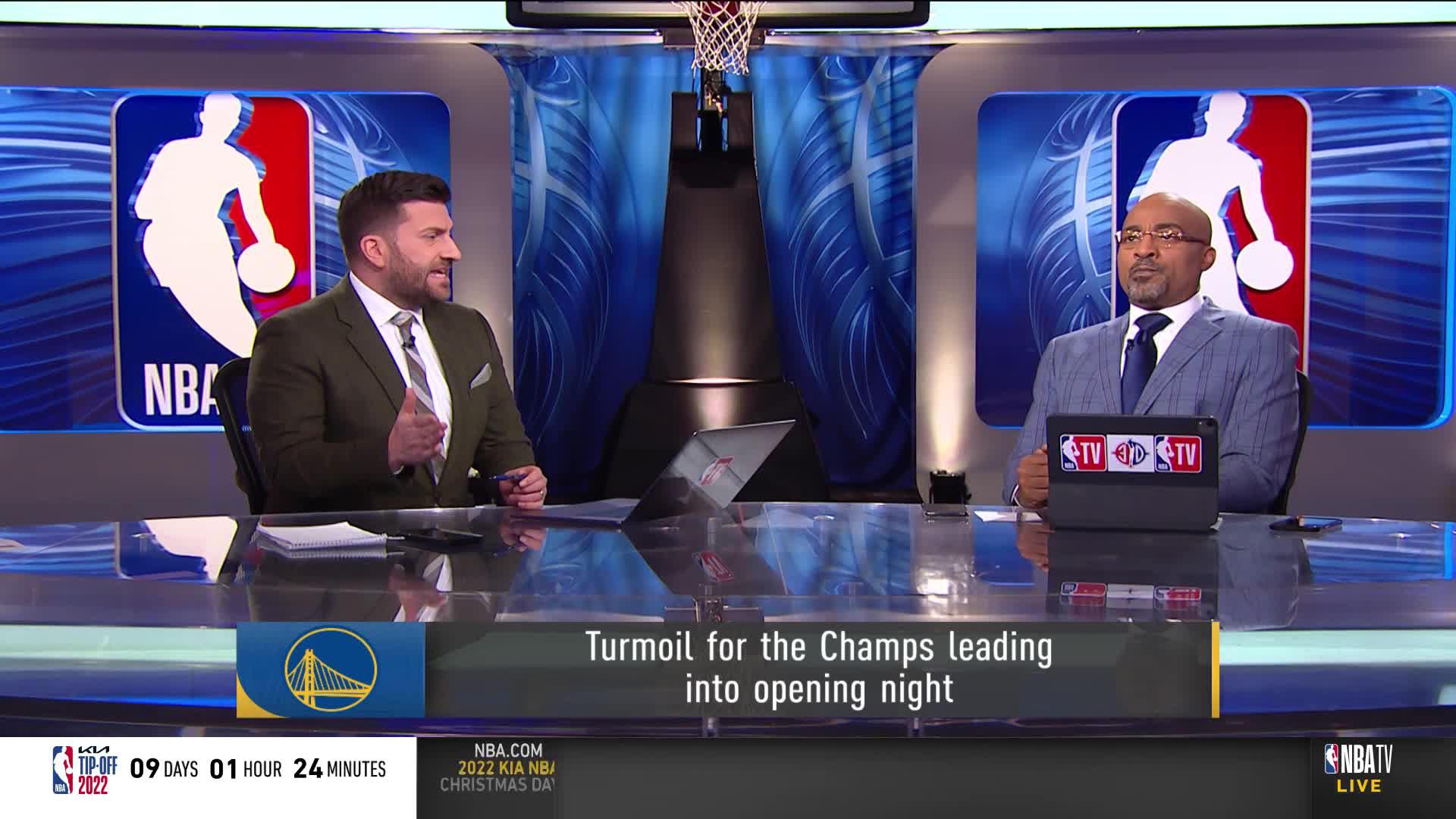 NBA TV Crew Talks Draymond Turmoil Highlights and Live Video from Bleacher Report
