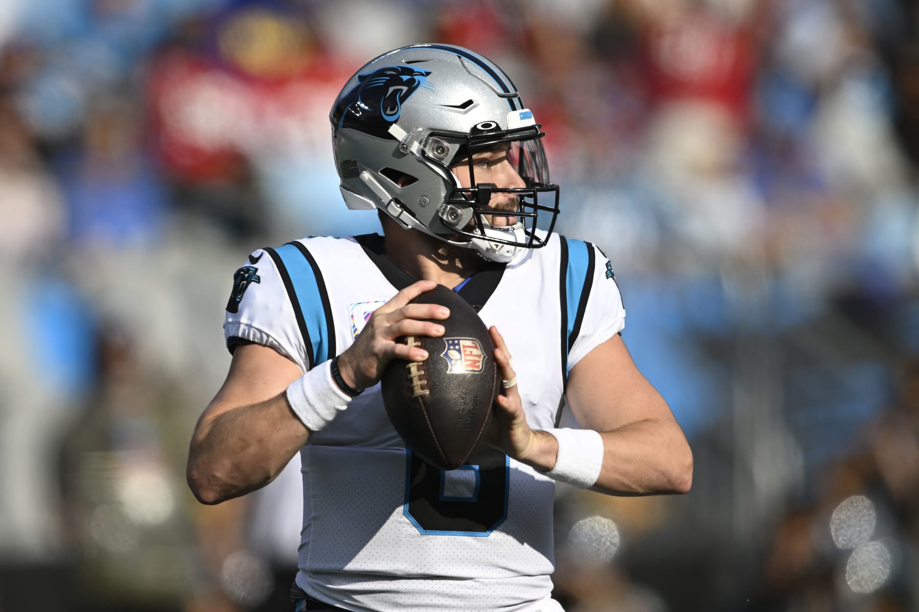 Carolina Panthers QB Baker Mayfield injured in loss to 49ers