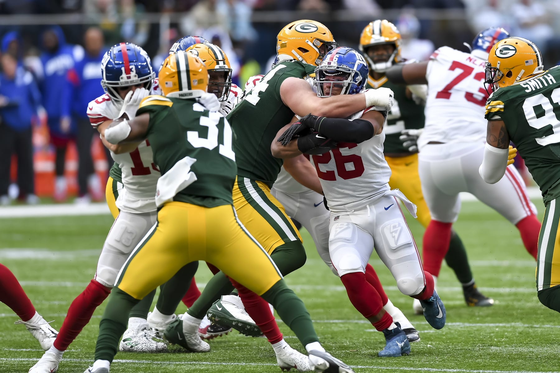 Packers stagger back home after surprising loss to Giants - The San Diego  Union-Tribune