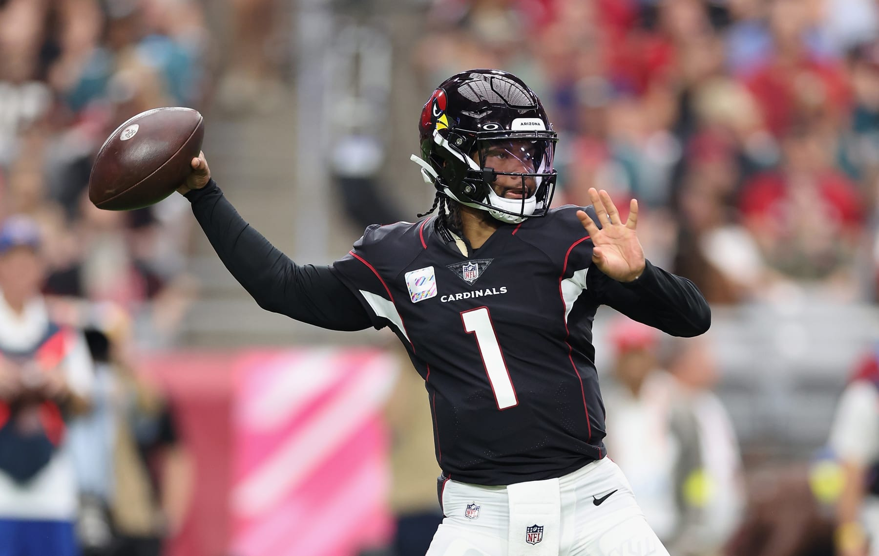 Cardinals' Kyler Murray has 'made crazy strides,' hopeful to go vs. Carolina