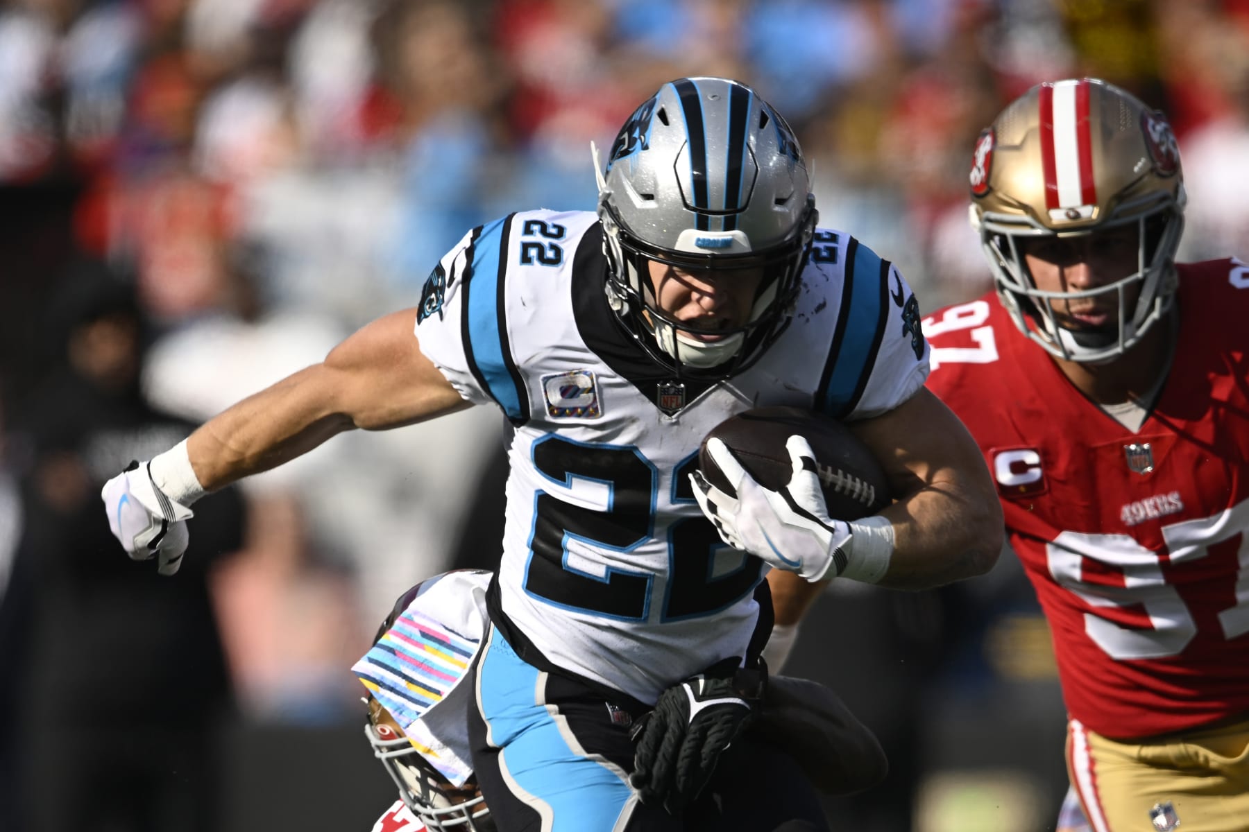 Teams to watch in Christian McCaffrey trade talks include Bills, 49ers