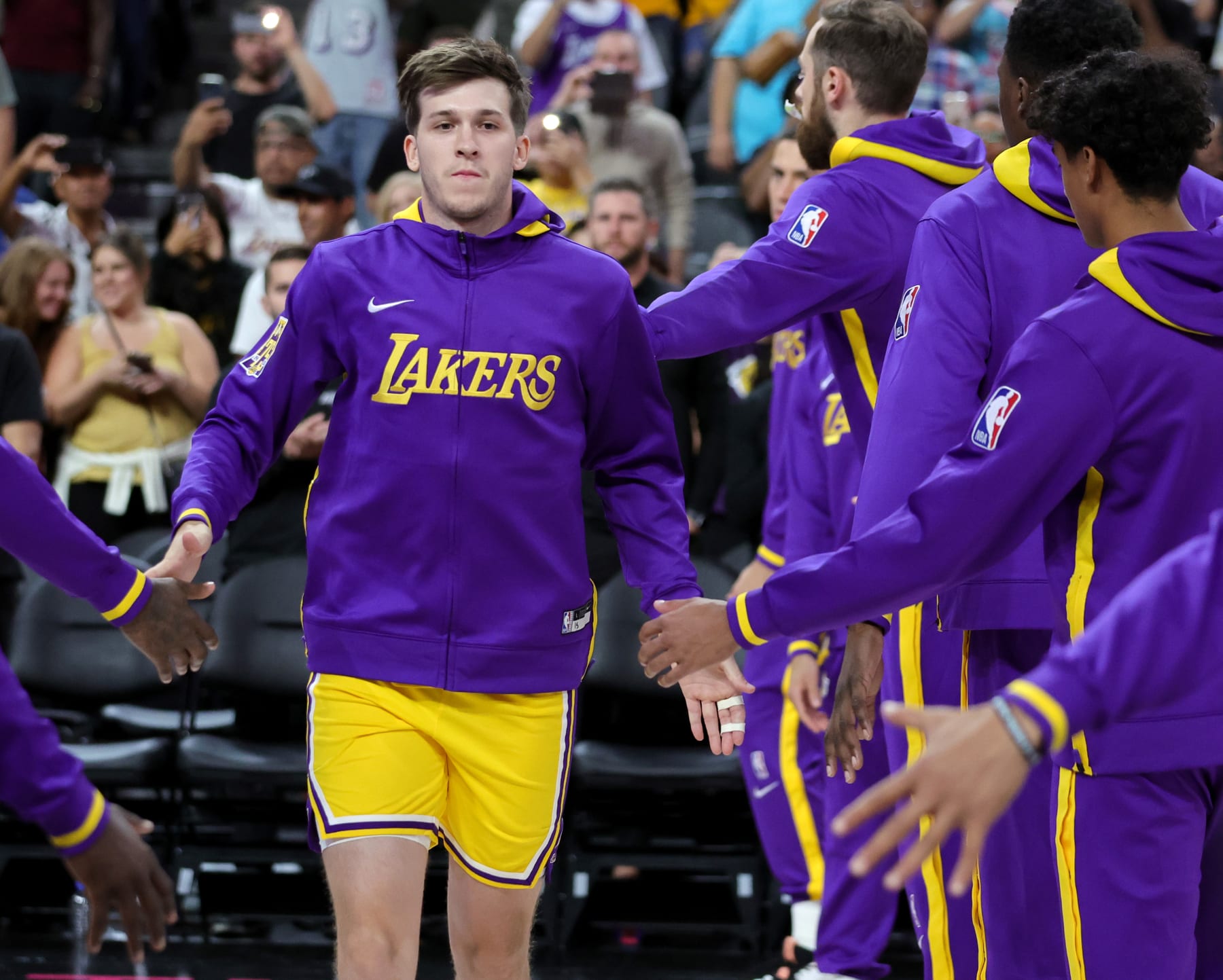 Los Angeles Lakers Thomas Bryant 2022-23 Purple Jersey