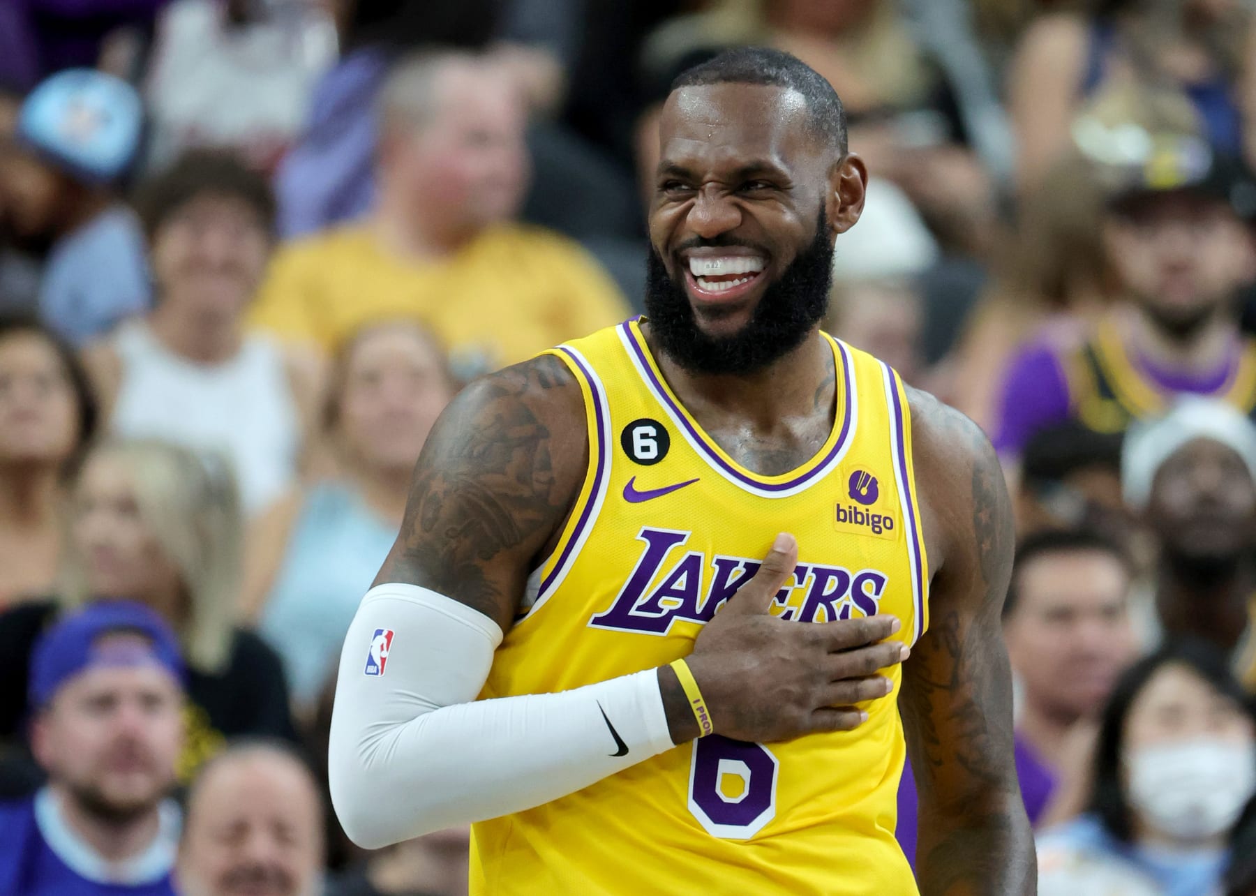 LeBron James - Los Angeles Lakers - Game-Worn Association Edition Jersey -  Recorded a Double-Double - 2021 NBA Playoffs