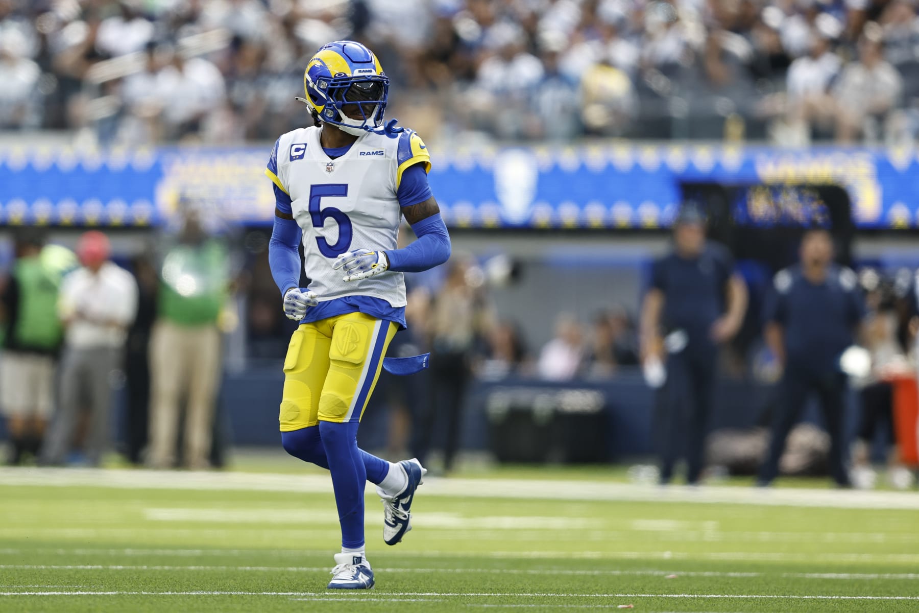 Rams' Sean McVay says little about Odell Beckham Jr.'s release