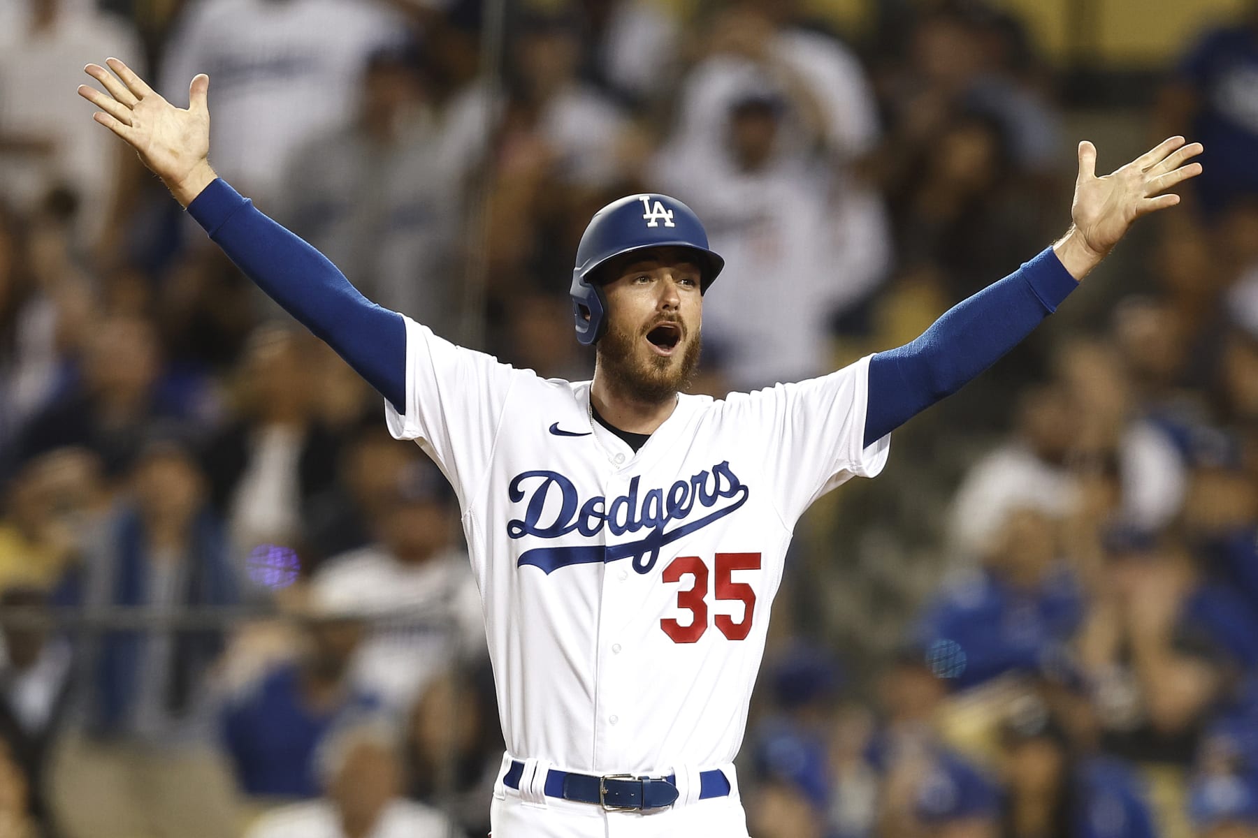 Los Angeles Dodgers Cody Bellinger 35 Home White 2022-23 All-Star