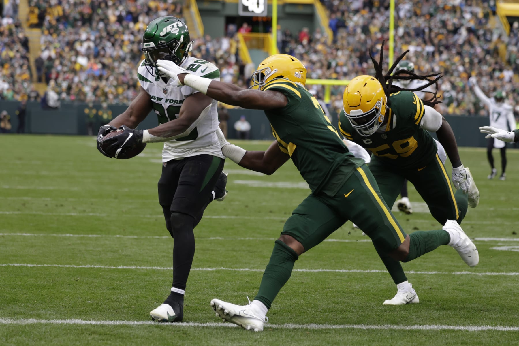 Packers vs Jets Week 6: Green Bay loses to New York in 27-10 upset - Acme  Packing Company