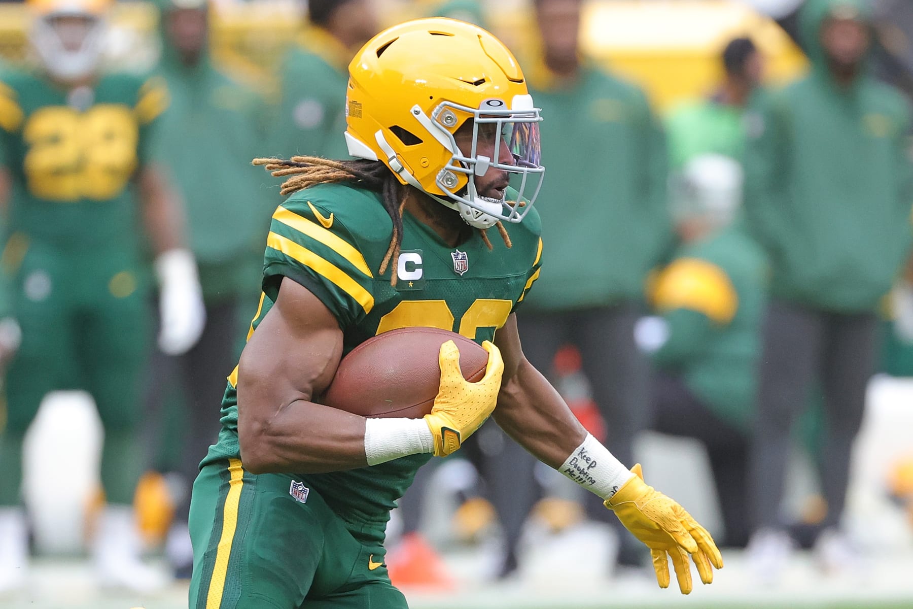 NFL DFS deals Week 7: Get Allen Lazard, Brian Robinson Jr. for cheap