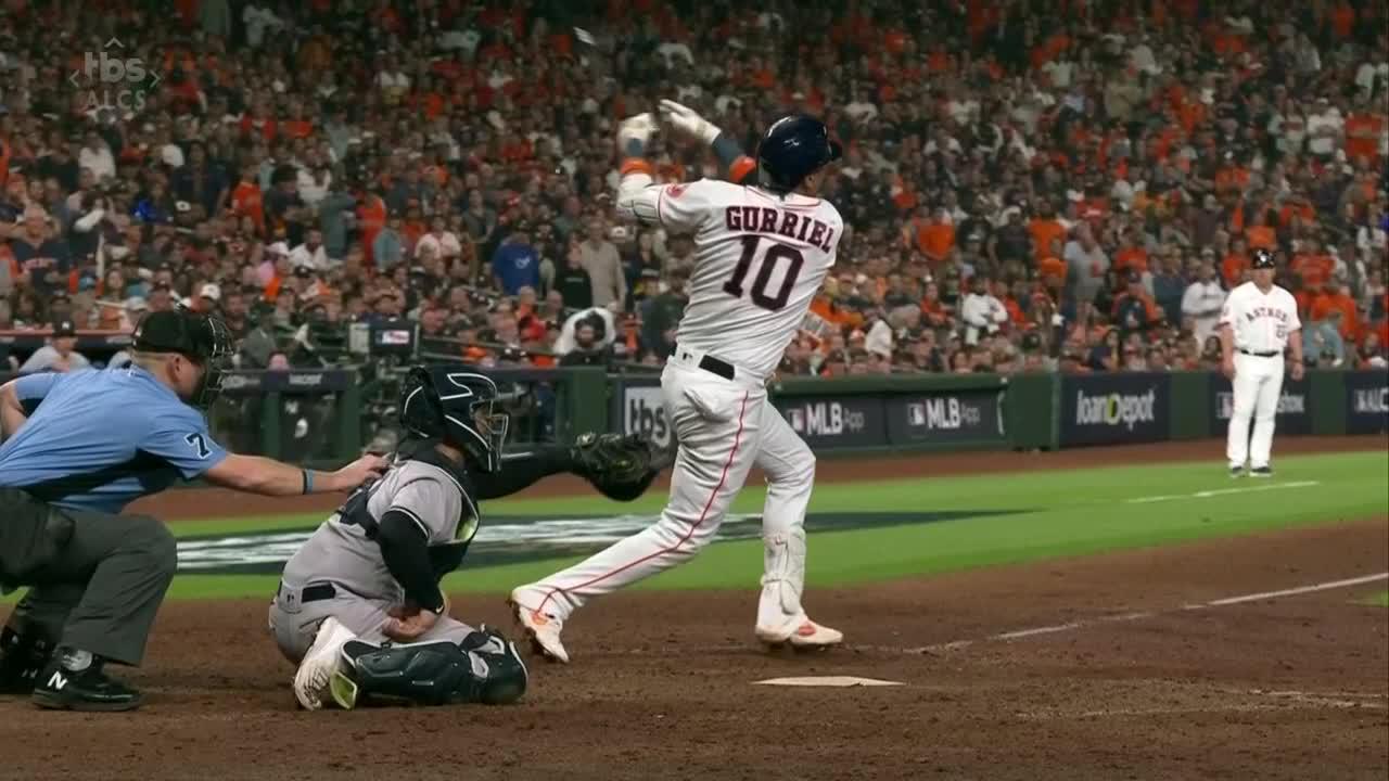 Astros 1B Yuli Gurriel out for remainder of World Series with knee injury