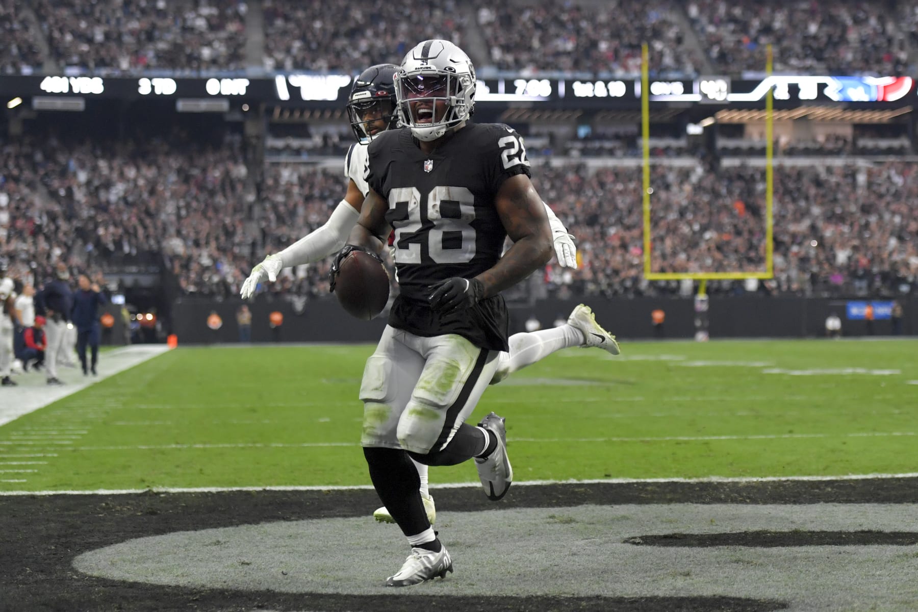 Raiders news: Josh Jacobs odds of repeating NFL rushing leader tumbles -  Silver And Black Pride