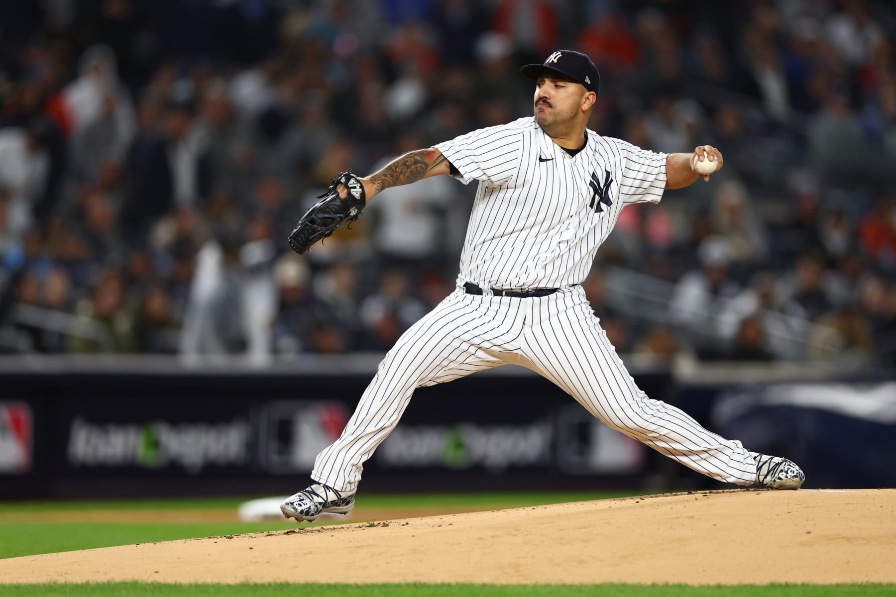 Yankees P Nestor Cortes shut down due to rotator cuff strain