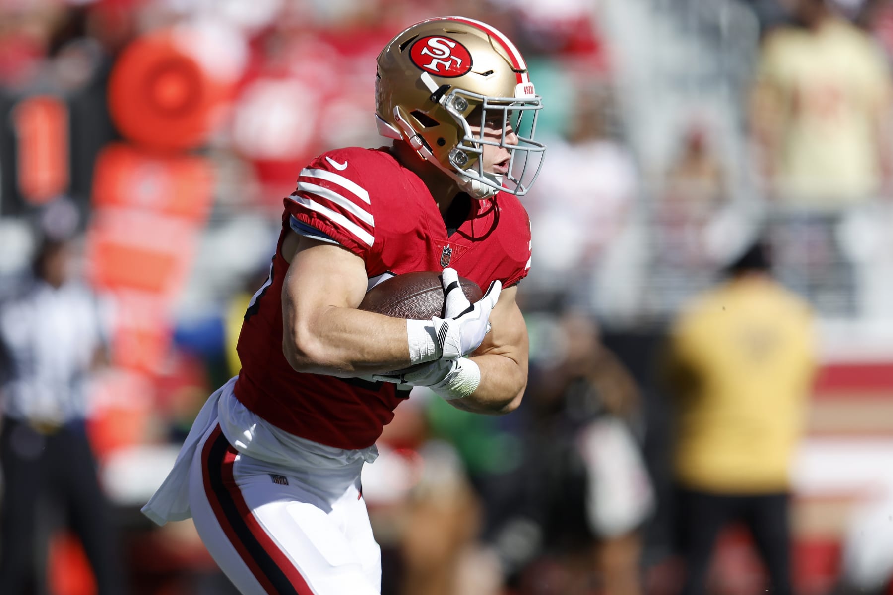 How Christian McCaffrey's 49ers Debut Went in Week 7 Loss to Chiefs – NBC  Los Angeles