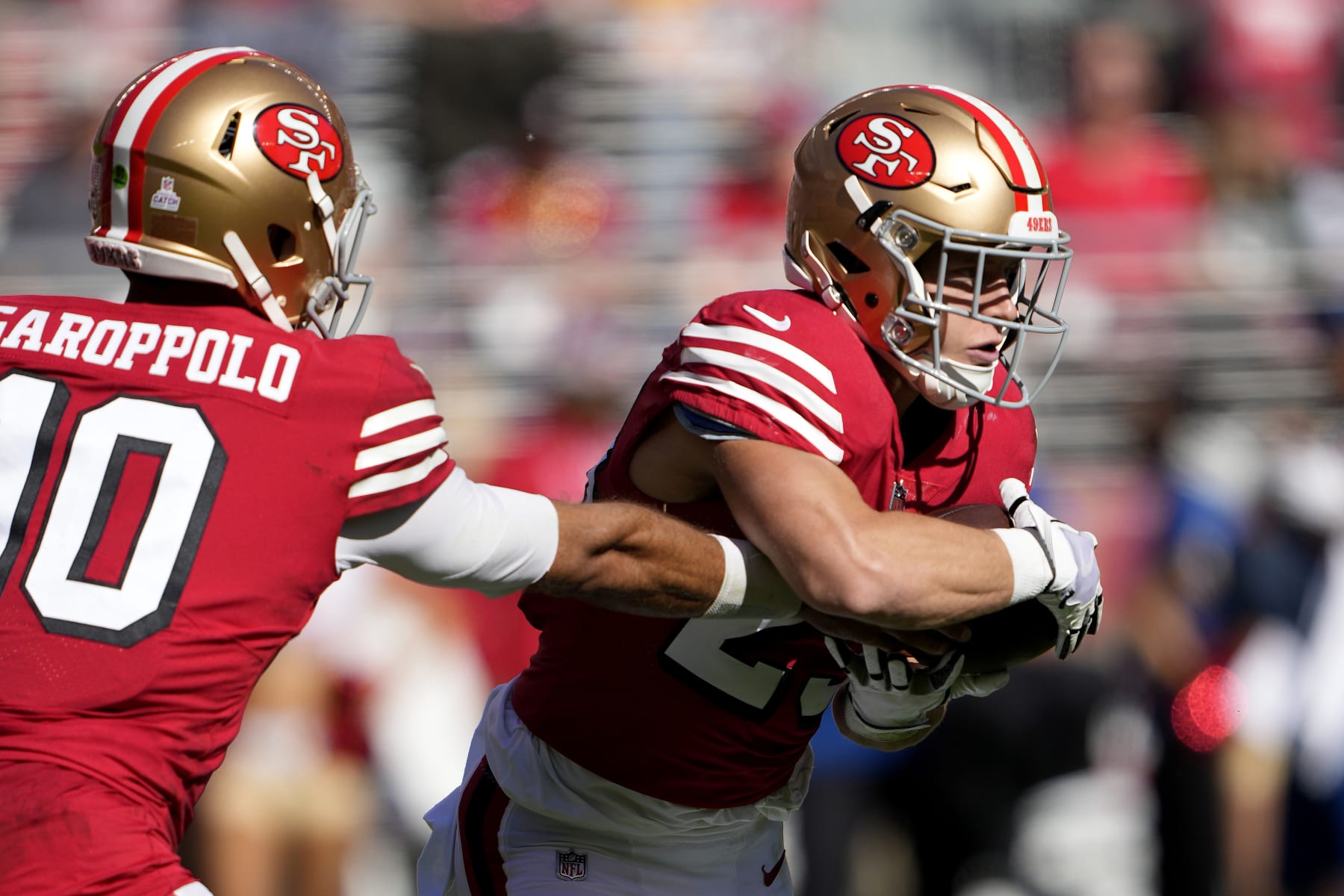 Christian McCaffrey, Jimmy Garoppolo's Fantasy Outlook After RB's Trade to  49ers, News, Scores, Highlights, Stats, and Rumors