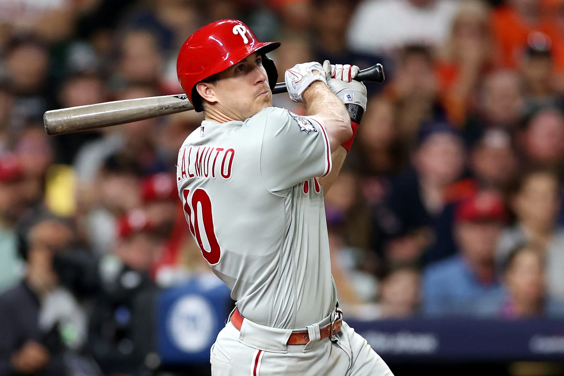 JT Realmuto Reacts to Philadelphia Phillies vs. Miami Marlins WC Matchup &  Pitch Clock in Postseason 