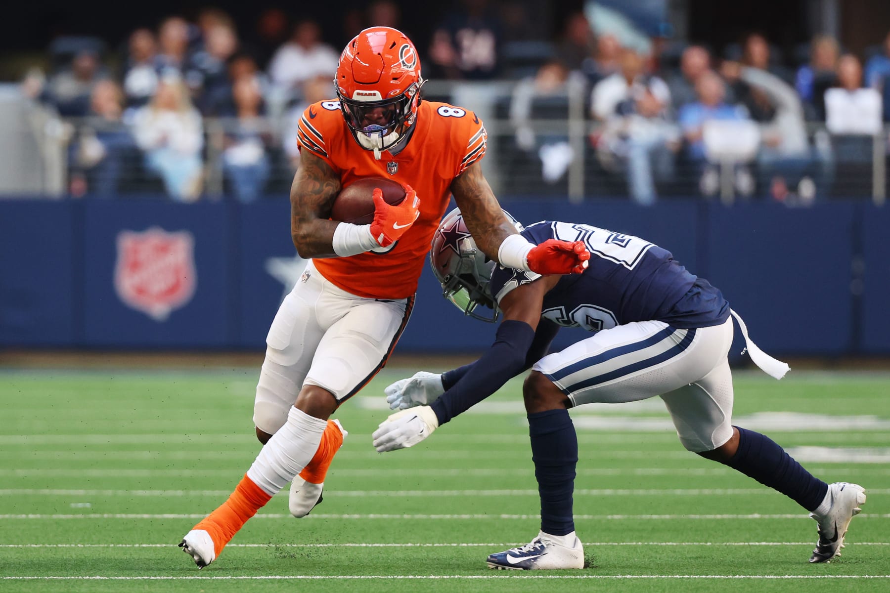 2022 NFL week 8, Chicago Bears at Dallas Cowboys. Bears defense caught  sleeping, but offense keeps a high-scoring game interesting in fun new way  to lose against the Cowboys - Windy City Gridiron