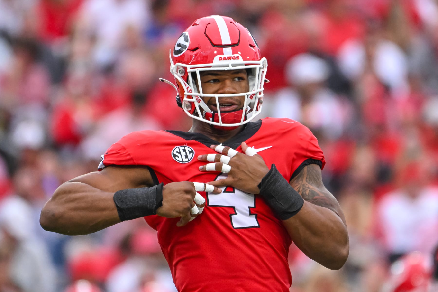 Georgia LB Nolan Smith Doubtful for Tennessee Game with Shoulder Injury,  per HC Smart | News, Scores, Highlights, Stats, and Rumors | Bleacher Report