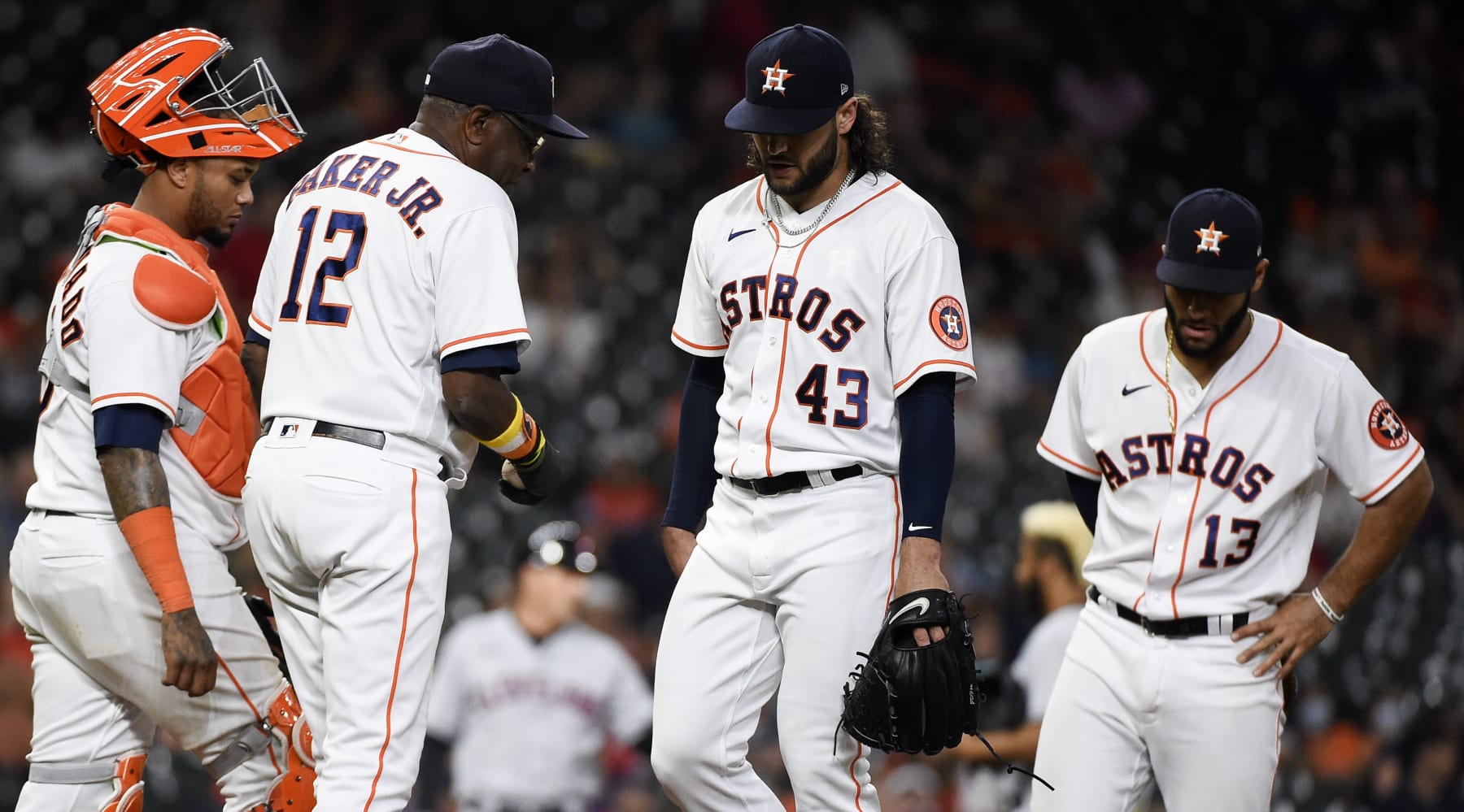 Astros' Dusty Baker provides update on concerning Lance McCullers