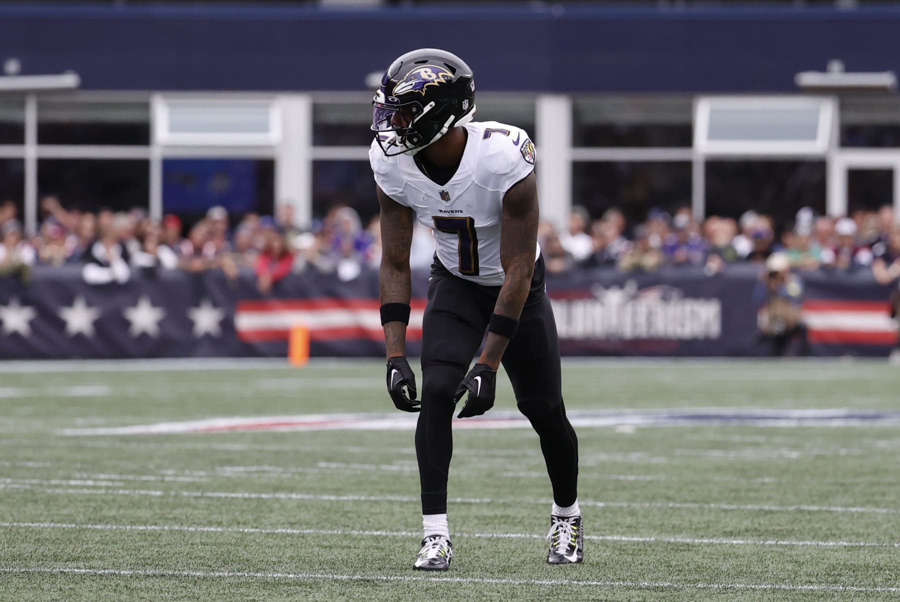 Ravens WR Rashod Bateman explains why he switched to No. 7